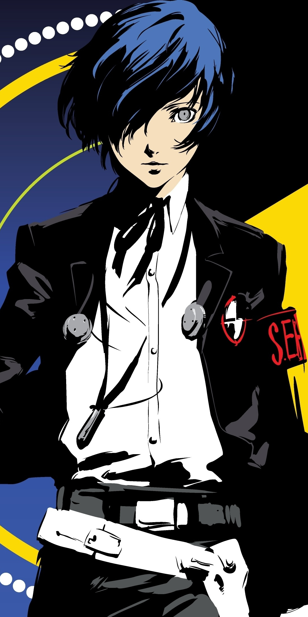 Minato Arisato, Persona 5, video game, 1080x2160 wallpaper