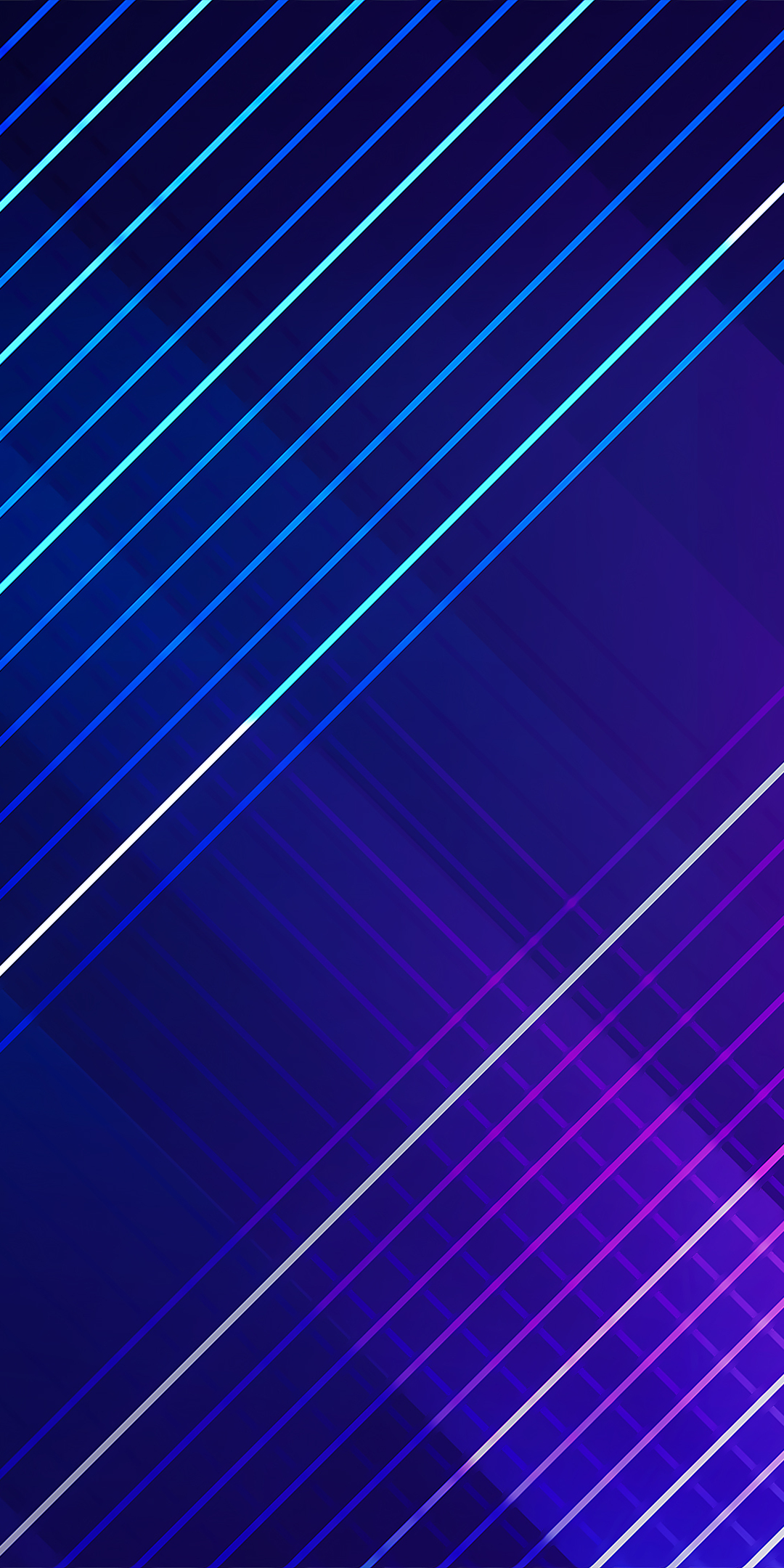 Abstract, lines, white lines, minimal, blue texture, art, 1080x2160 wallpaper