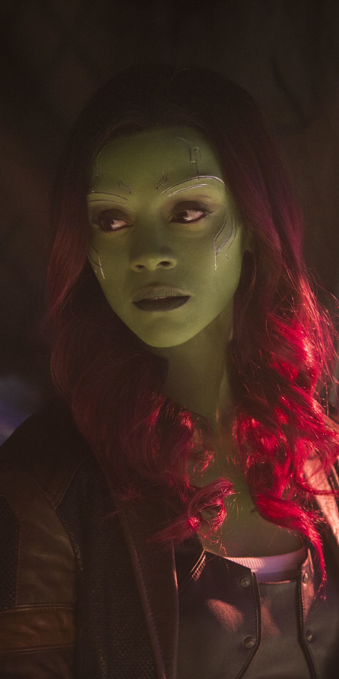 Gamora, Zoe Saldana, celebrity, Avengers: Infinity War, movie, 2018, 1080x2160 wallpaper