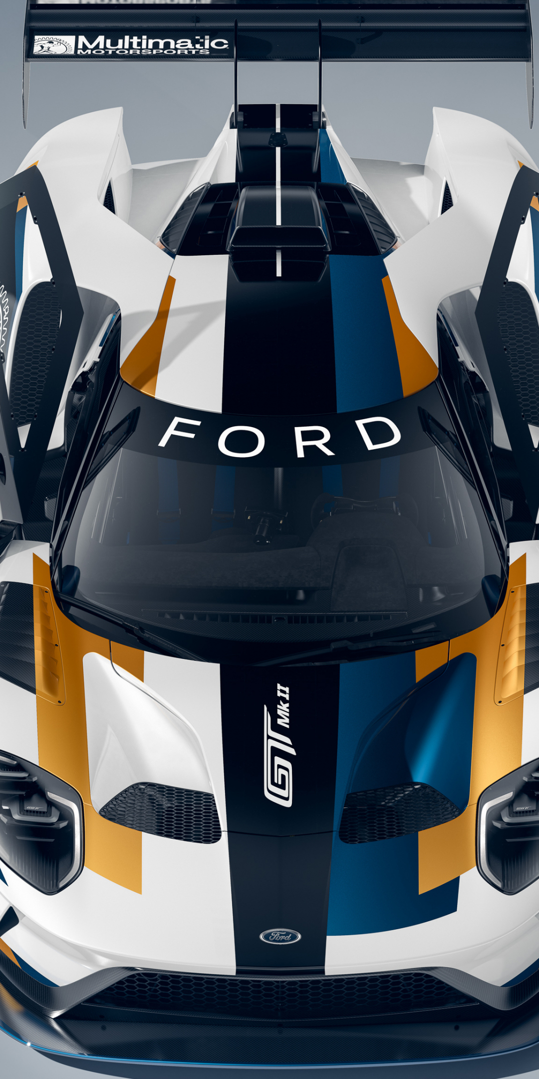 Ford GT MK II, 2019, sports car, 1080x2160 wallpaper