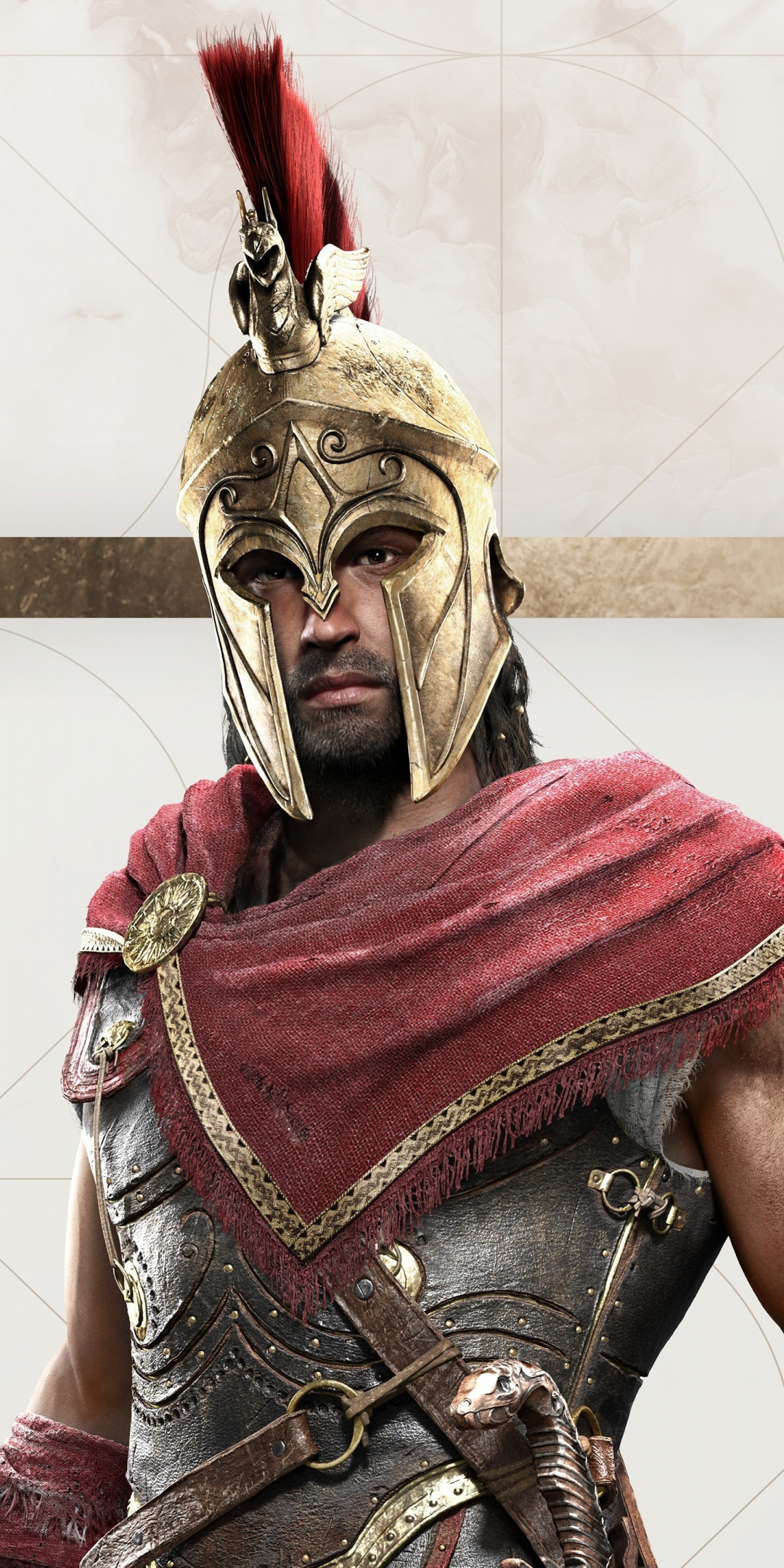 Video game, Alexios, Warrior, Assassin's Creed Odyssey, 1080x2160 wallpaper