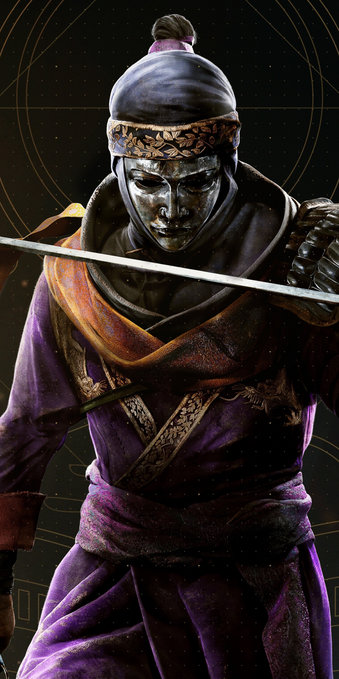 The duelist, Assassin's Creed: Origins, 1080x2160 wallpaper