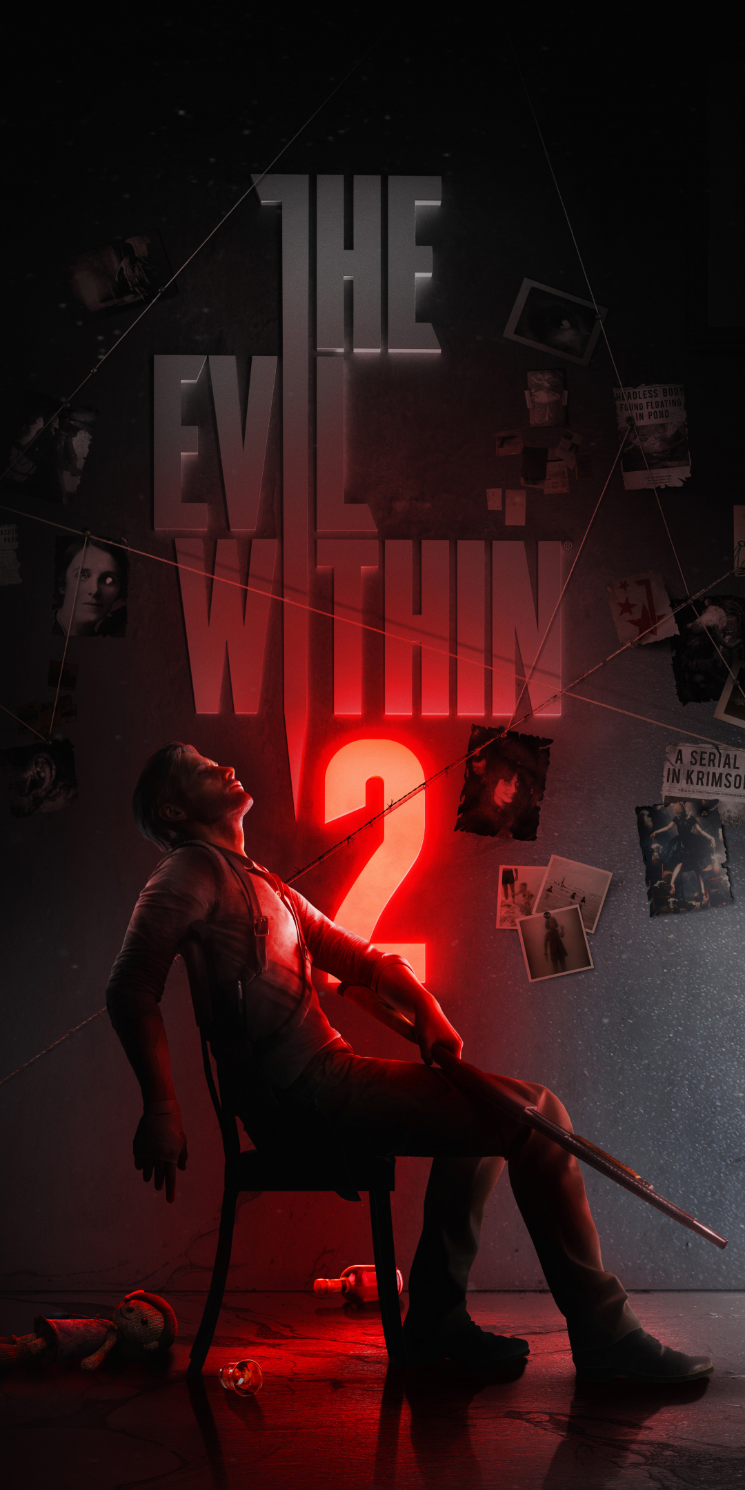 The Evil Within 2, dark, video game, 1080x2160 wallpaper