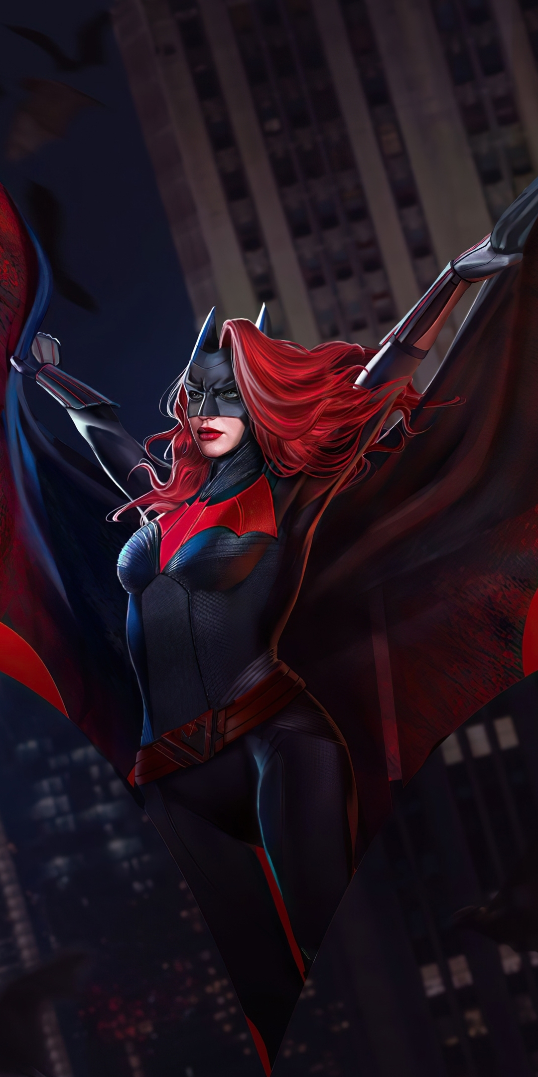 Batwoman, injustice 2, art, 1080x2160 wallpaper