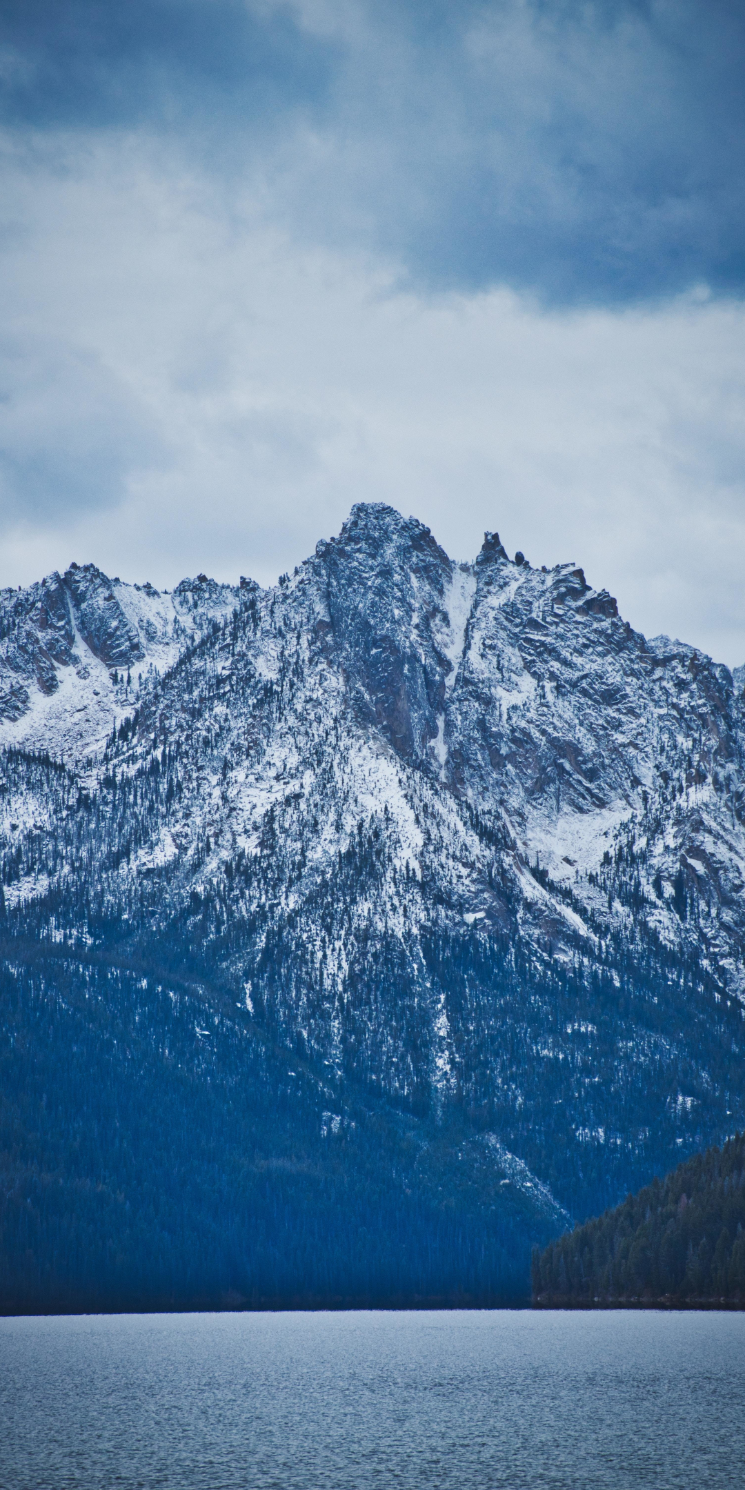 Mountains, blue, glacier, snow mountain, nature, mist, 1080x2160 wallpaper