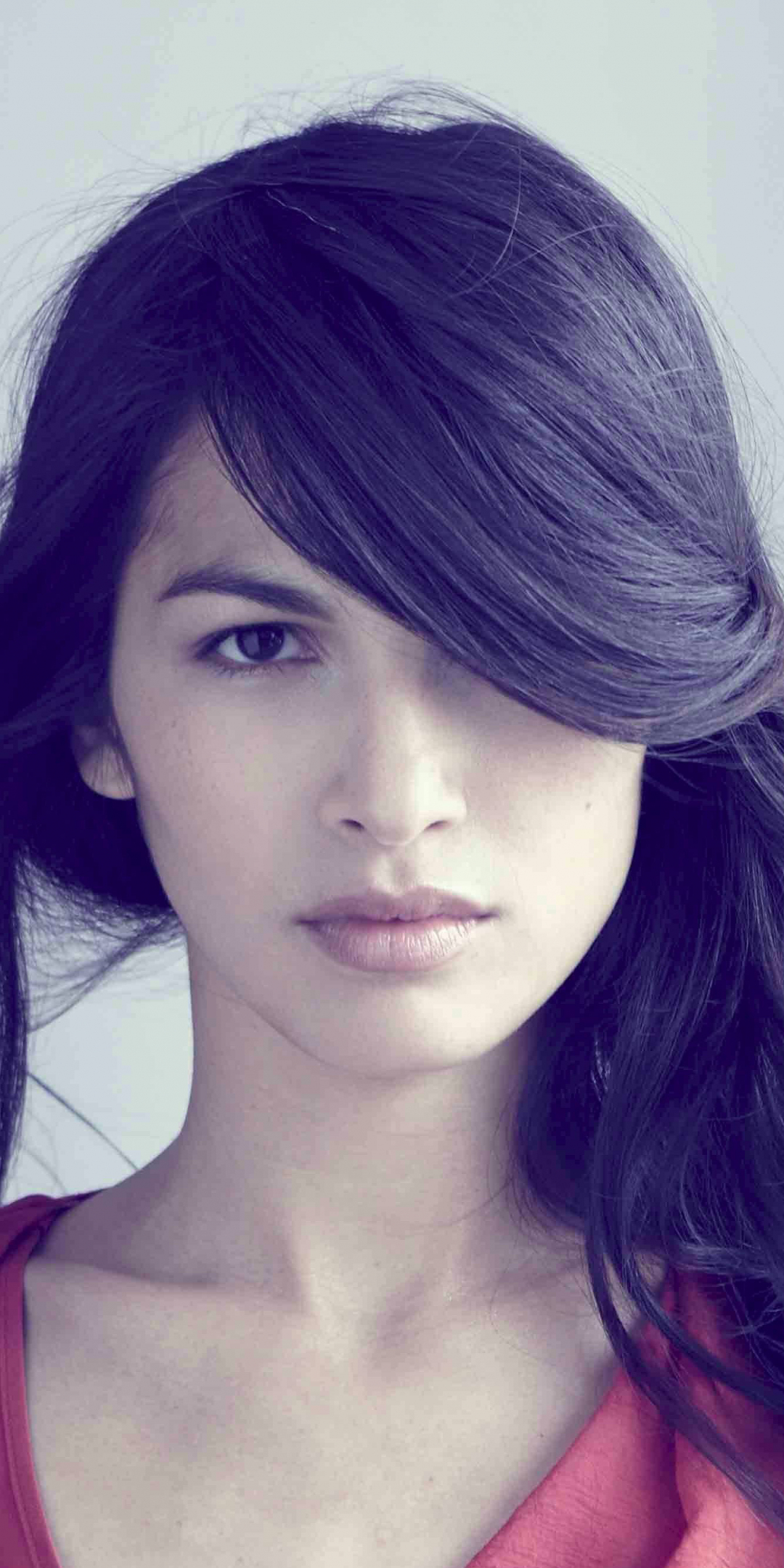 Elodie Yung, hair on face, 2018, 1080x2160 wallpaper