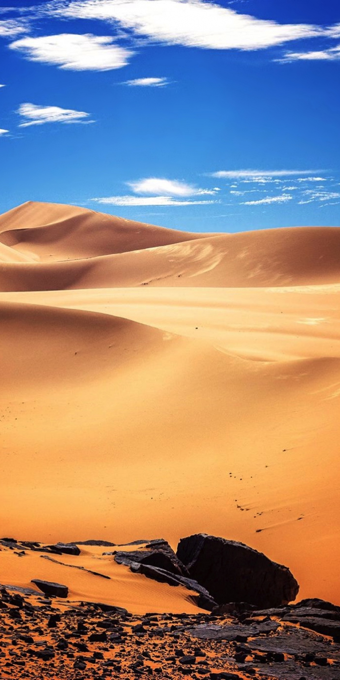 Sahara, desert, nature, landscape, 1080x2160 wallpaper