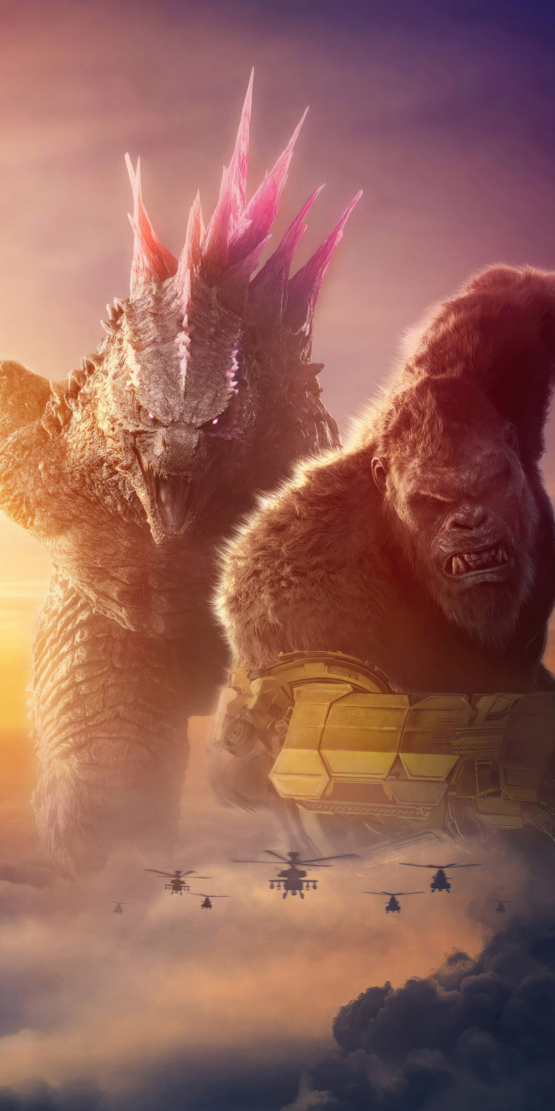 Godzilla x Kong: The New Empire, 24 movie, 1080x2160 wallpaper