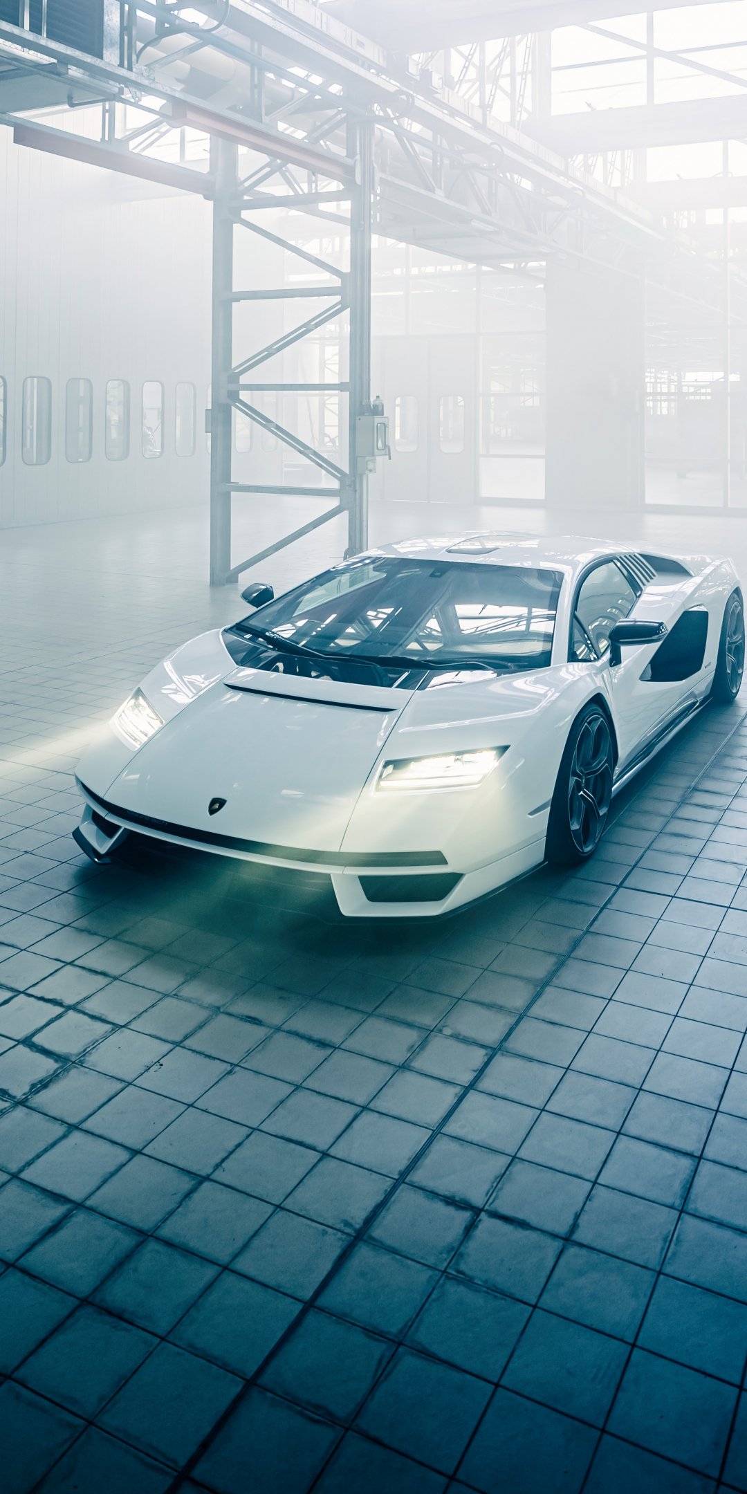 Lamborghini Countach LPI 800-4, hybrid electric car, 1080x2160 wallpaper