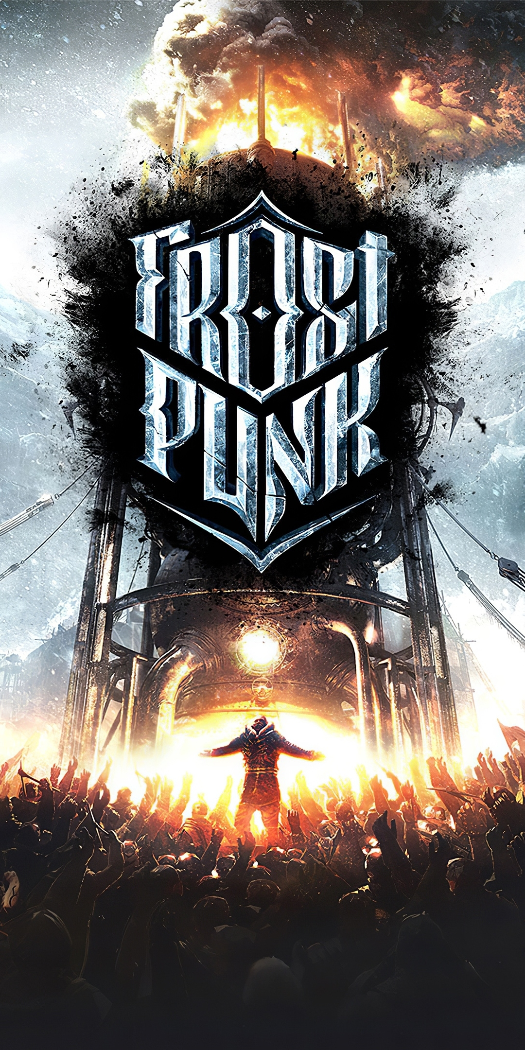 Frostpunk, survival game, 2019, 1080x2160 wallpaper