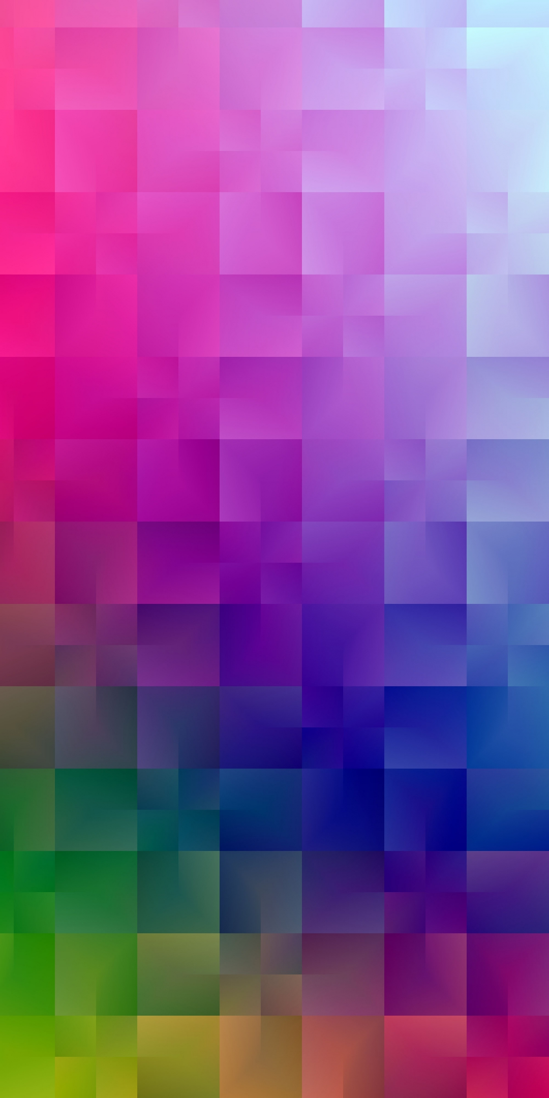 Gradient, colorful, squares, 2019, 1080x2160 wallpaper