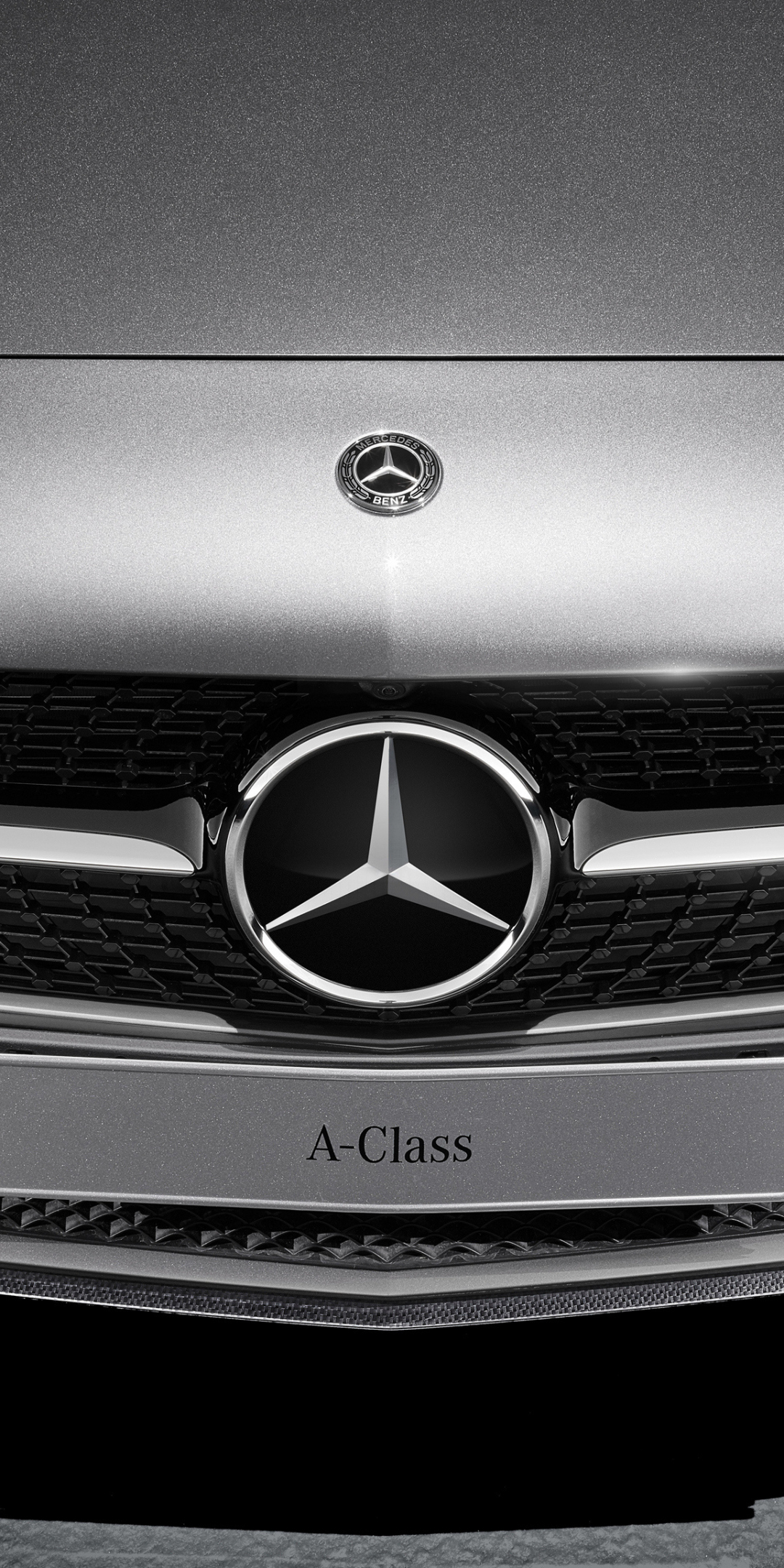 Mercedes-Benz A-Class, front, 2018, 1080x2160 wallpaper