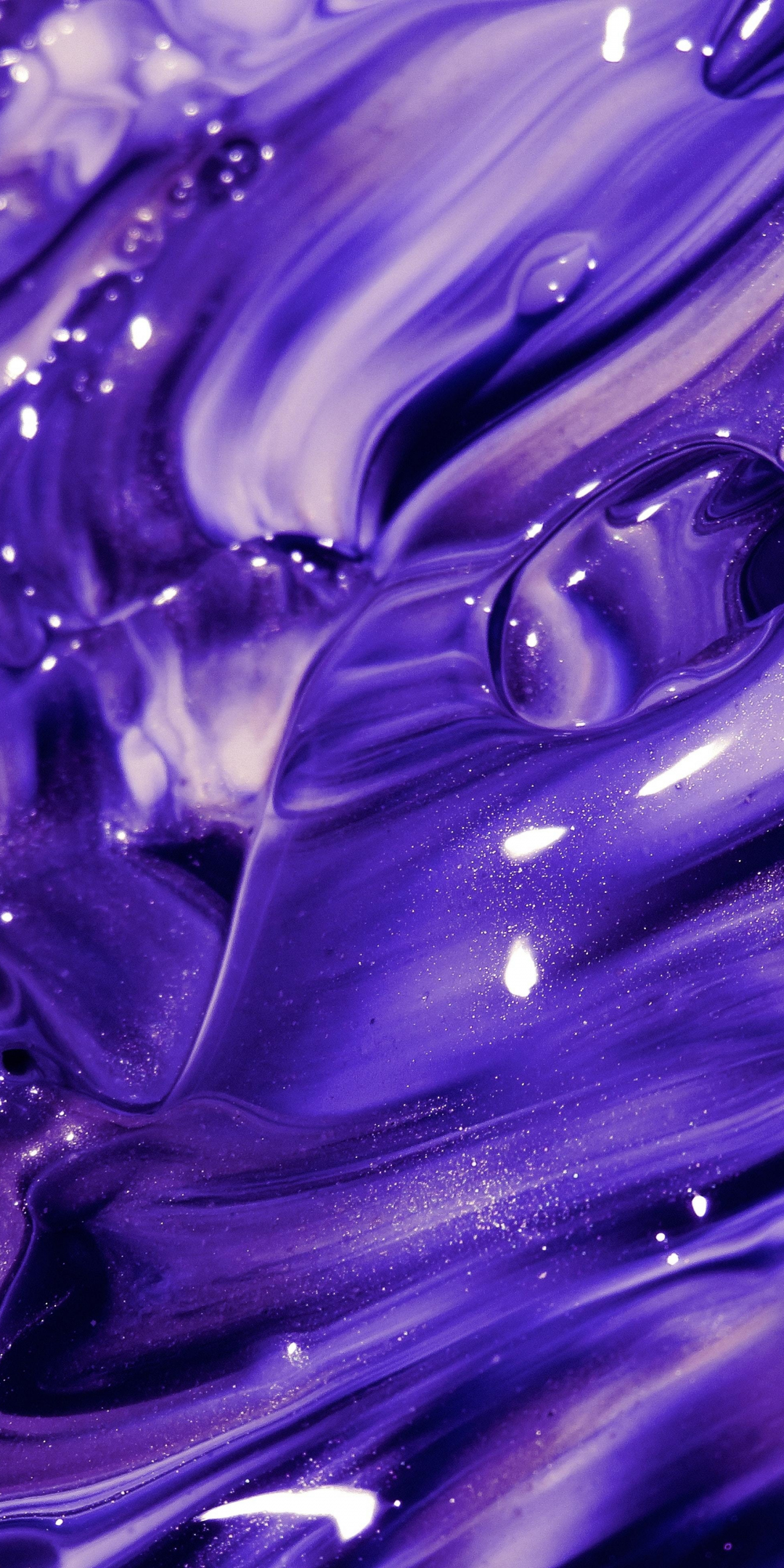 Violet-purple art, texture, 1080x2160 wallpaper