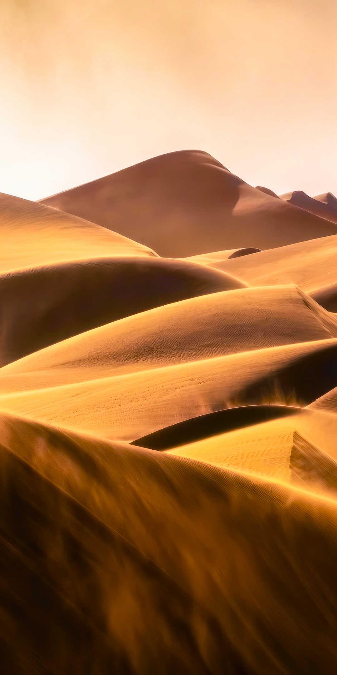 Namibia Desert, desert dunes, sunny day, 1080x2160 wallpaper