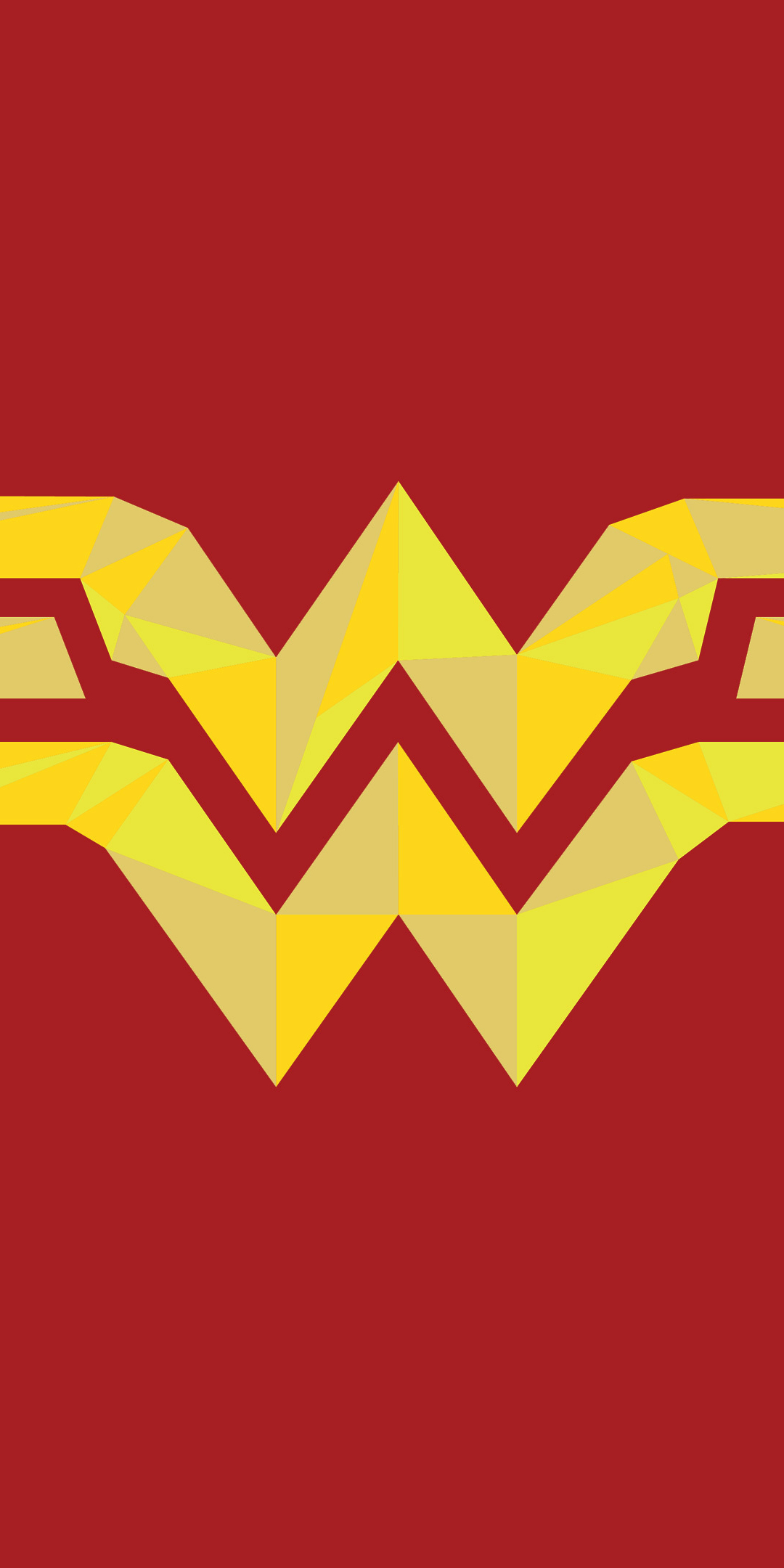 Wonder woman, logo, artwork, 1080x2160 wallpaper