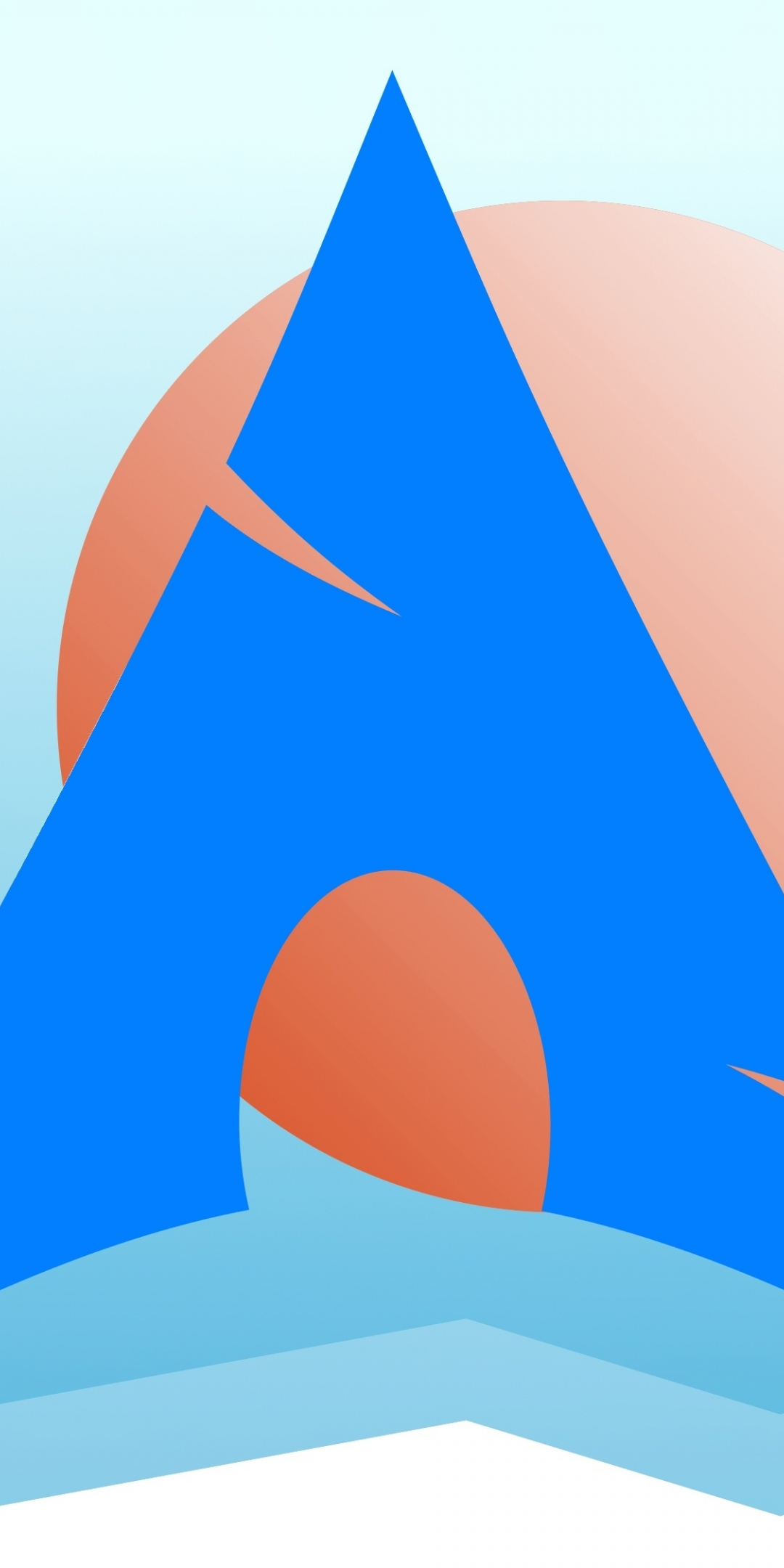 Arch, linux, logo, 1080x2160 wallpaper
