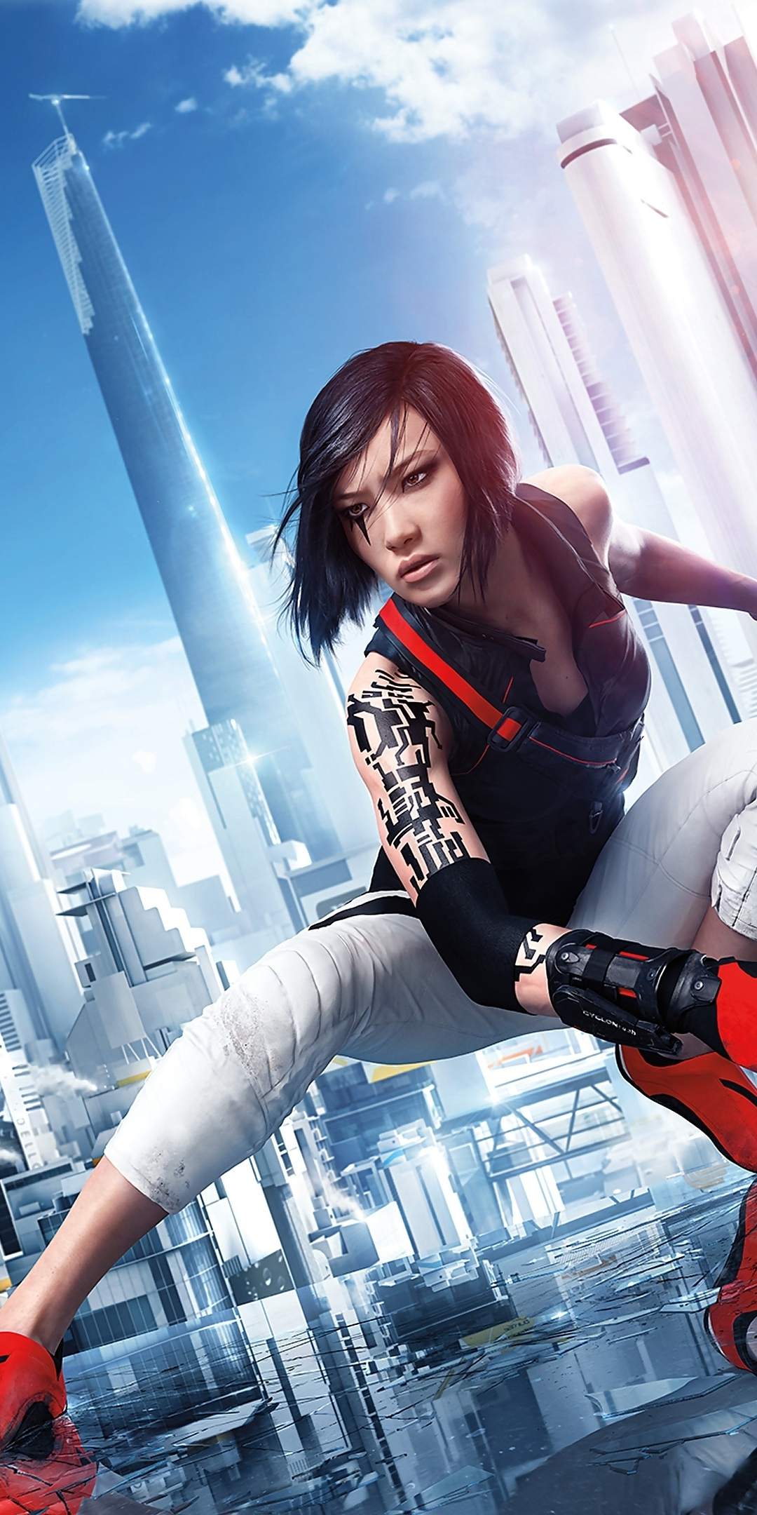 Mirror's Edge Catalyst, 2020 game, woman character, 1080x2160 wallpaper