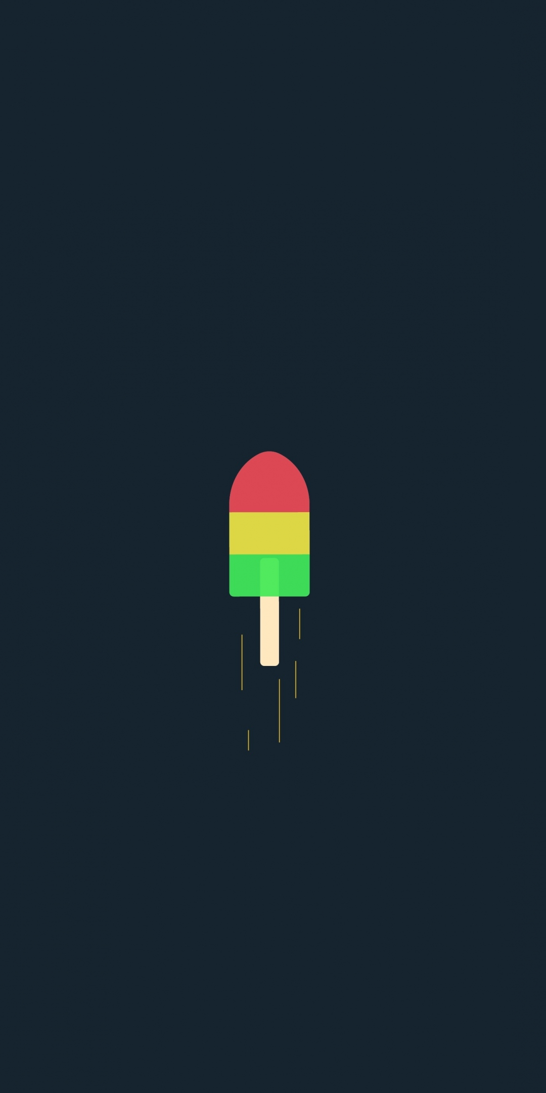 Minimal, space, colorful candy, art, 1080x2160 wallpaper