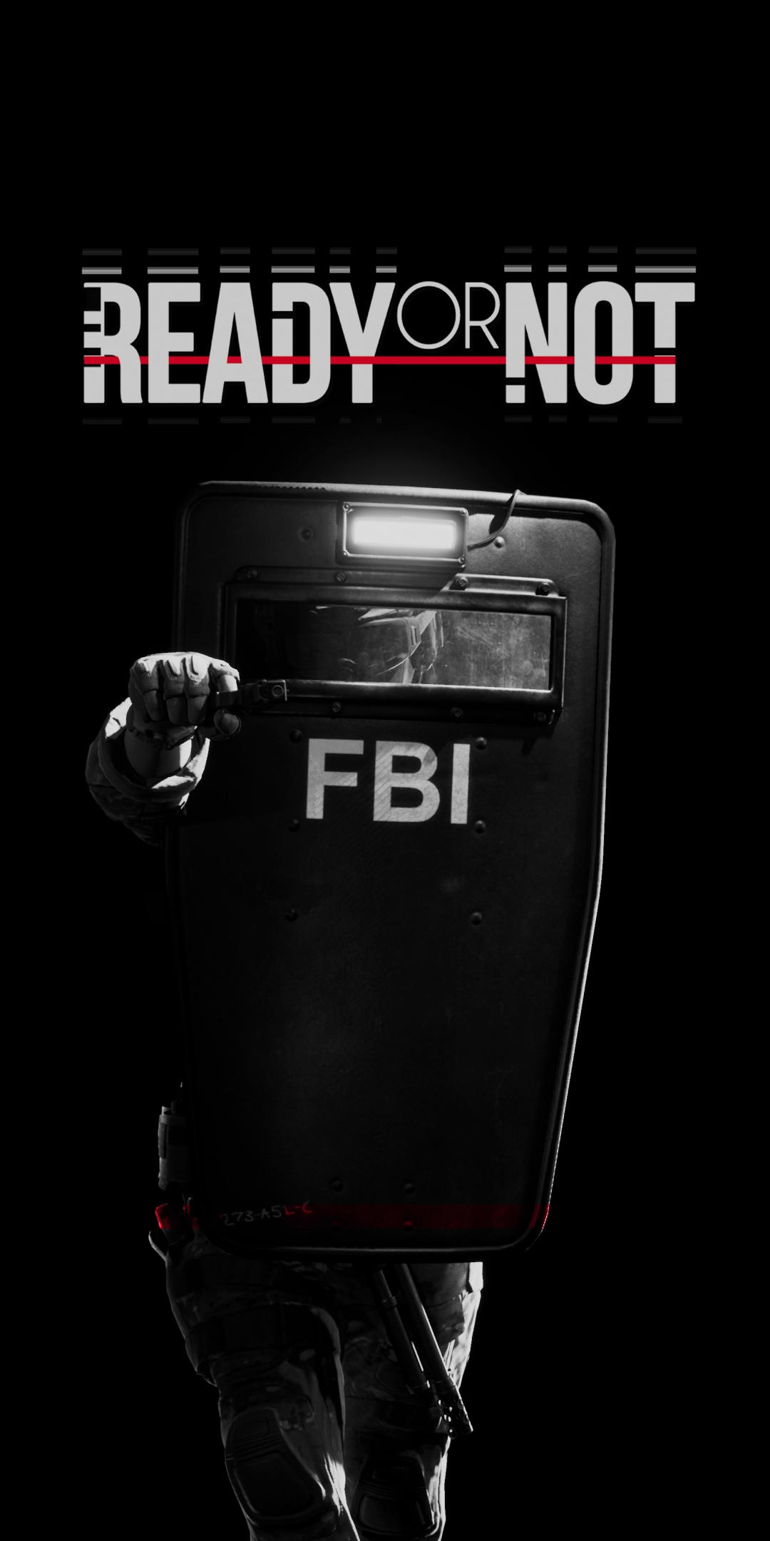 Ready Or Not, video game, FBI, police, dark, 1080x2160 wallpaper