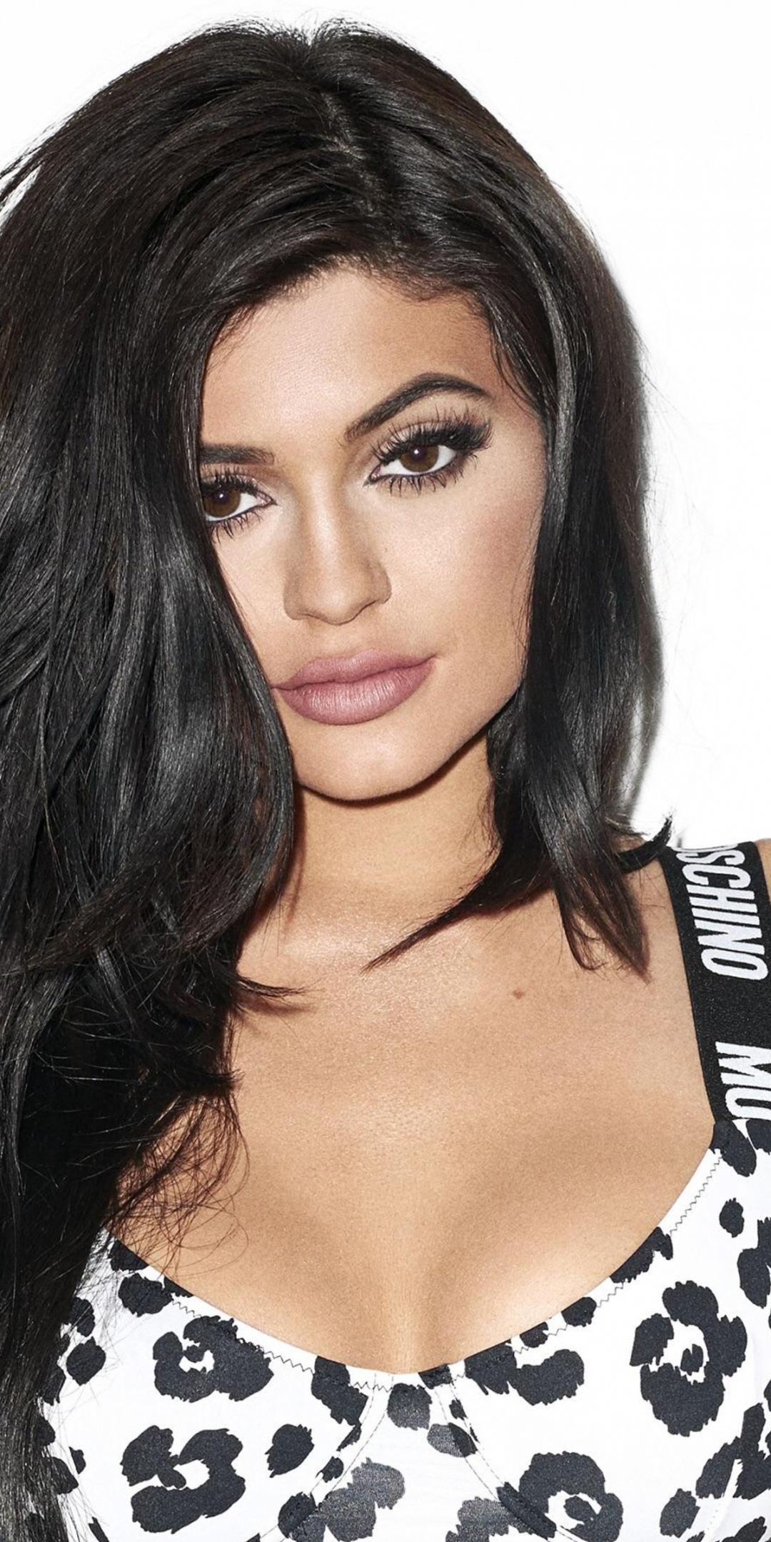 Kylie Jenner, brown eyes, model, celebrity, 1080x2160 wallpaper