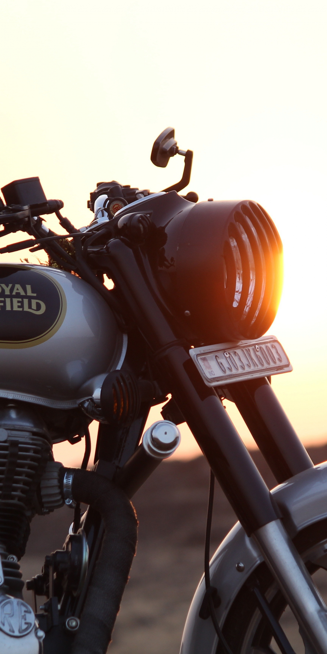 Royal Enfield, motorcycle, 1080x2160 wallpaper