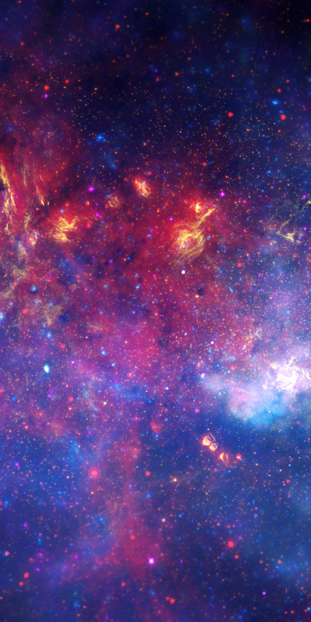 Stars, galaxy, Nebula, Interstellar, milky way, 1080x2160 wallpaper