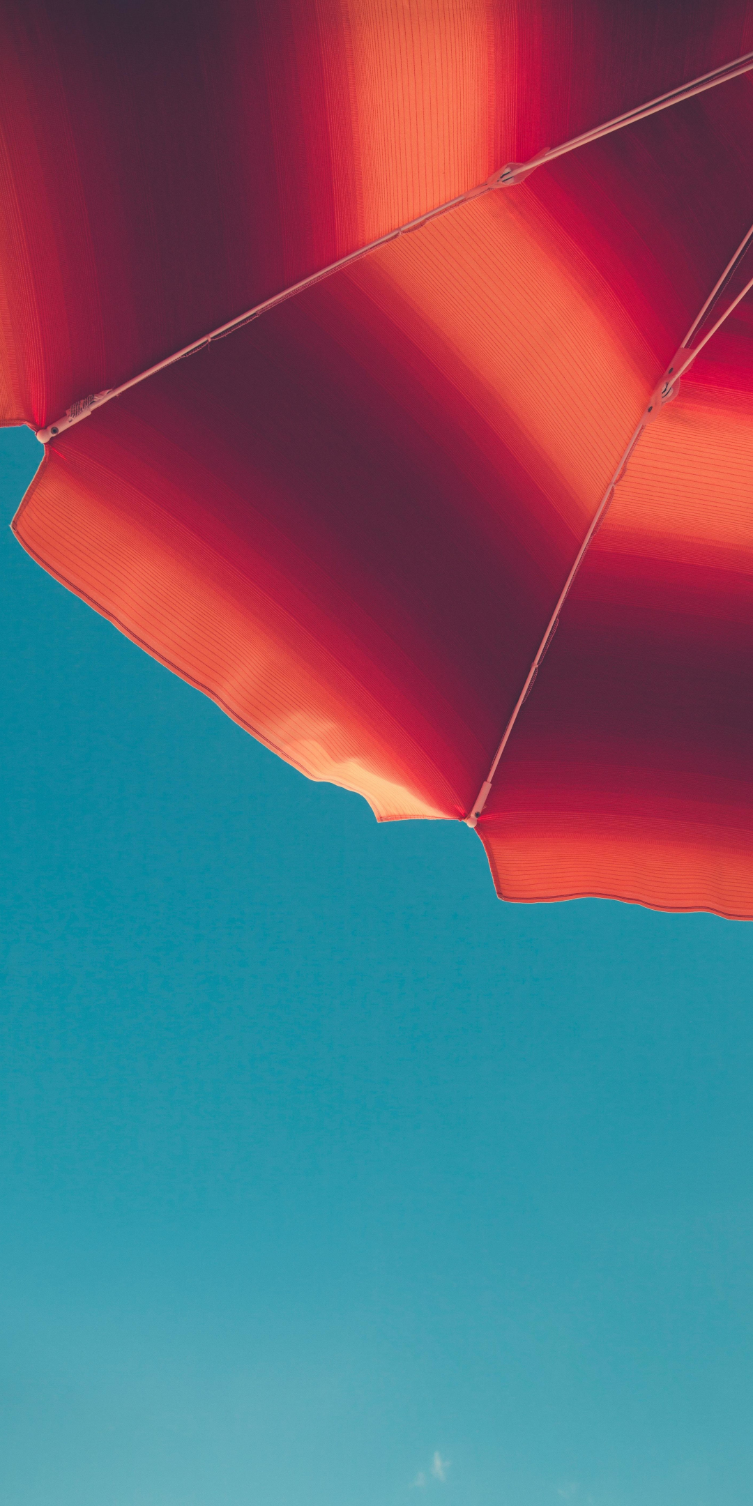 Umbrella, summer, 1080x2160 wallpaper