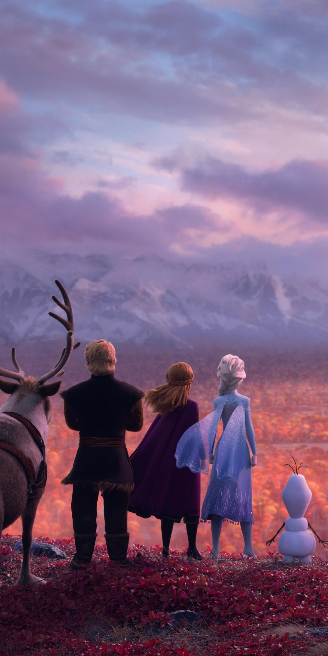 Frozen 2, movie, 1080x2160 wallpaper