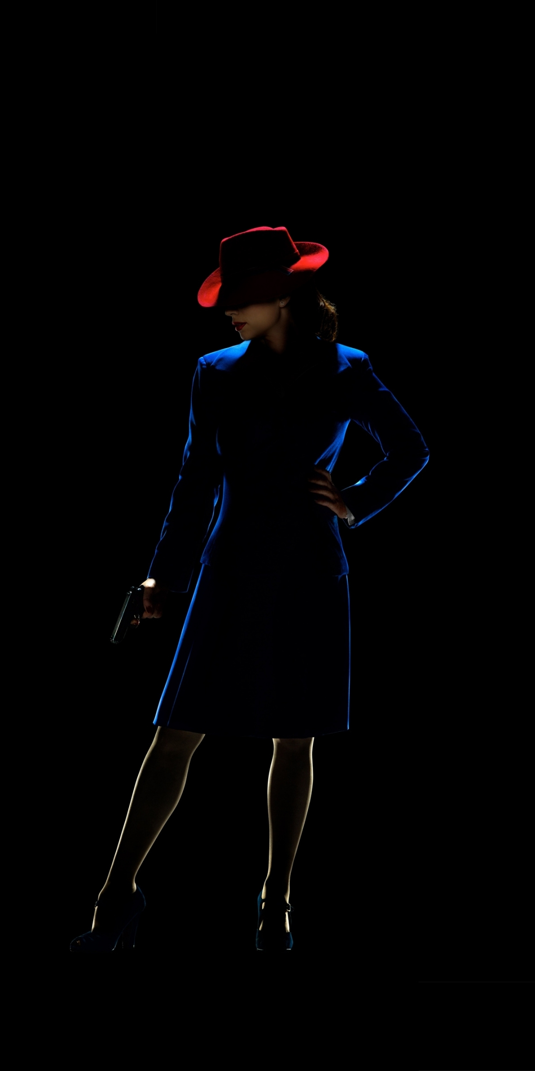 Download 1080x2160 Wallpaper Hayley Atwell Agent Carter Dark Silhouette Honor 7x Honor 9 Lite Honor View 10 Hd Image Background