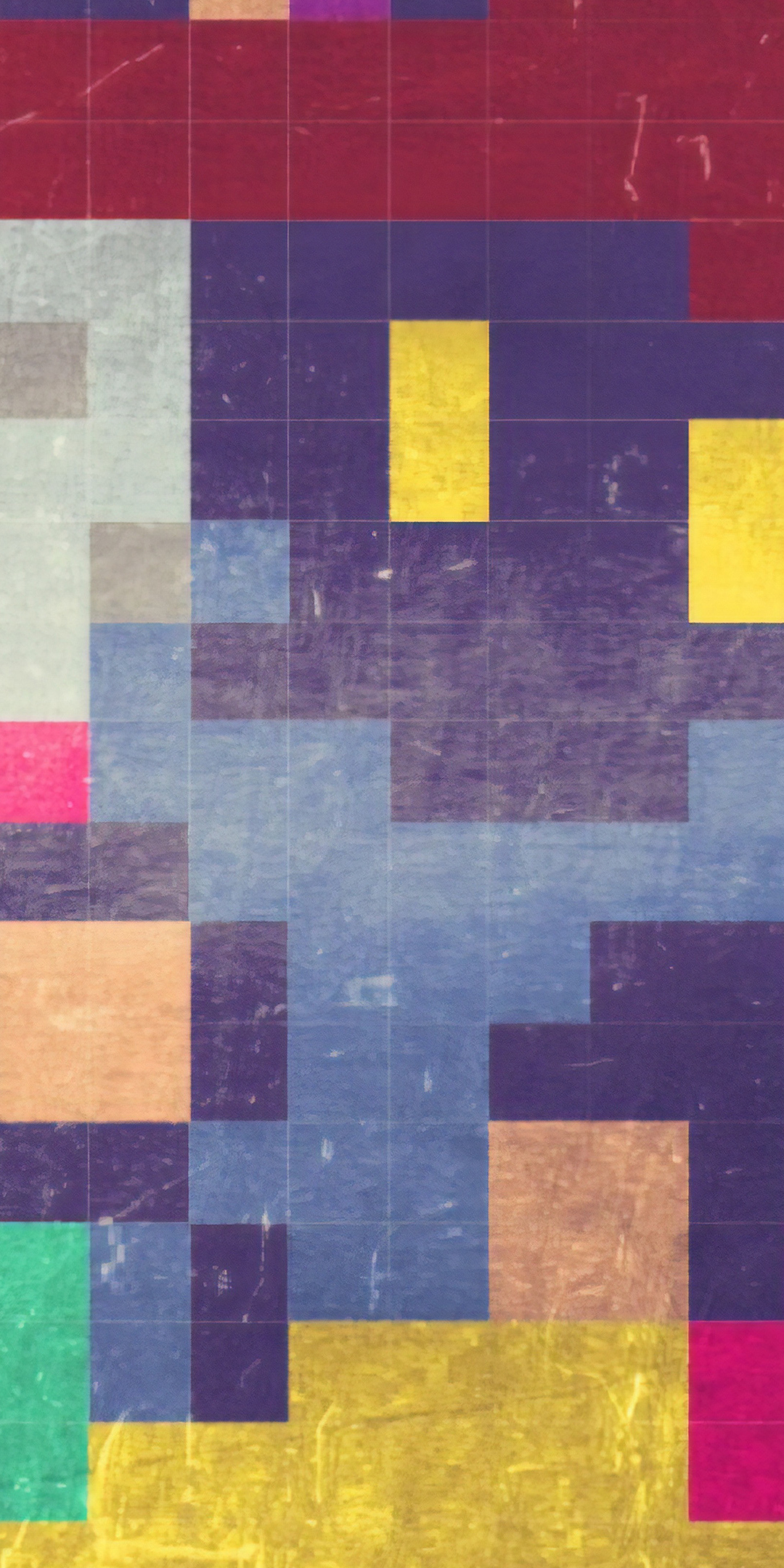 Geometry, colorful, squares, art, 1080x2160 wallpaper