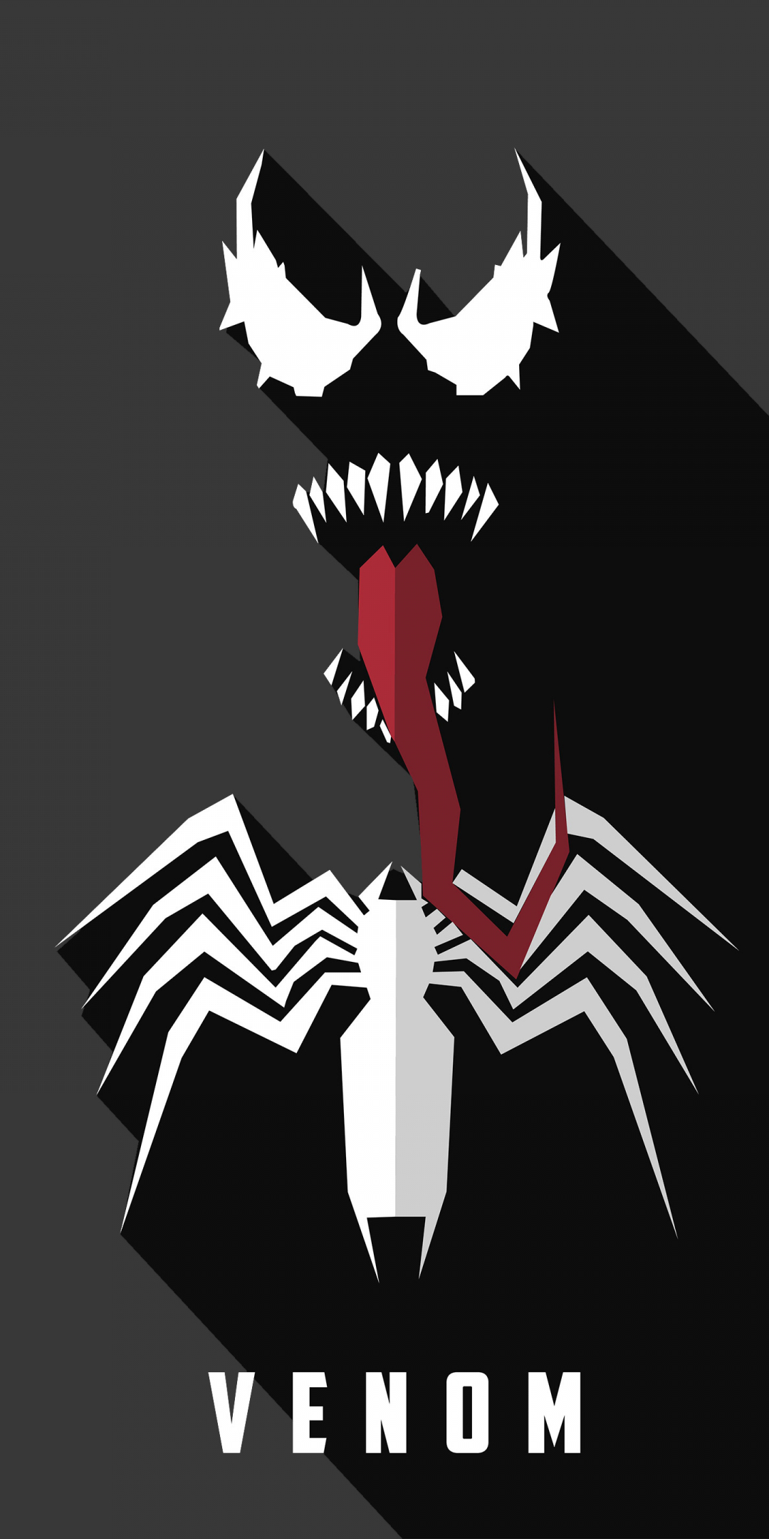 Venom, artwork, supervillain, 1080x2160 wallpaper