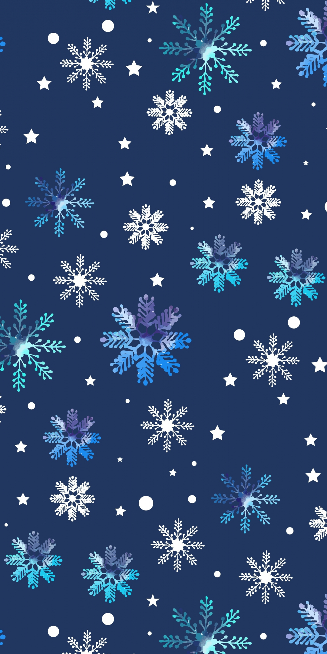 Abstract, snowflake, pattern, 1080x2160 wallpaper