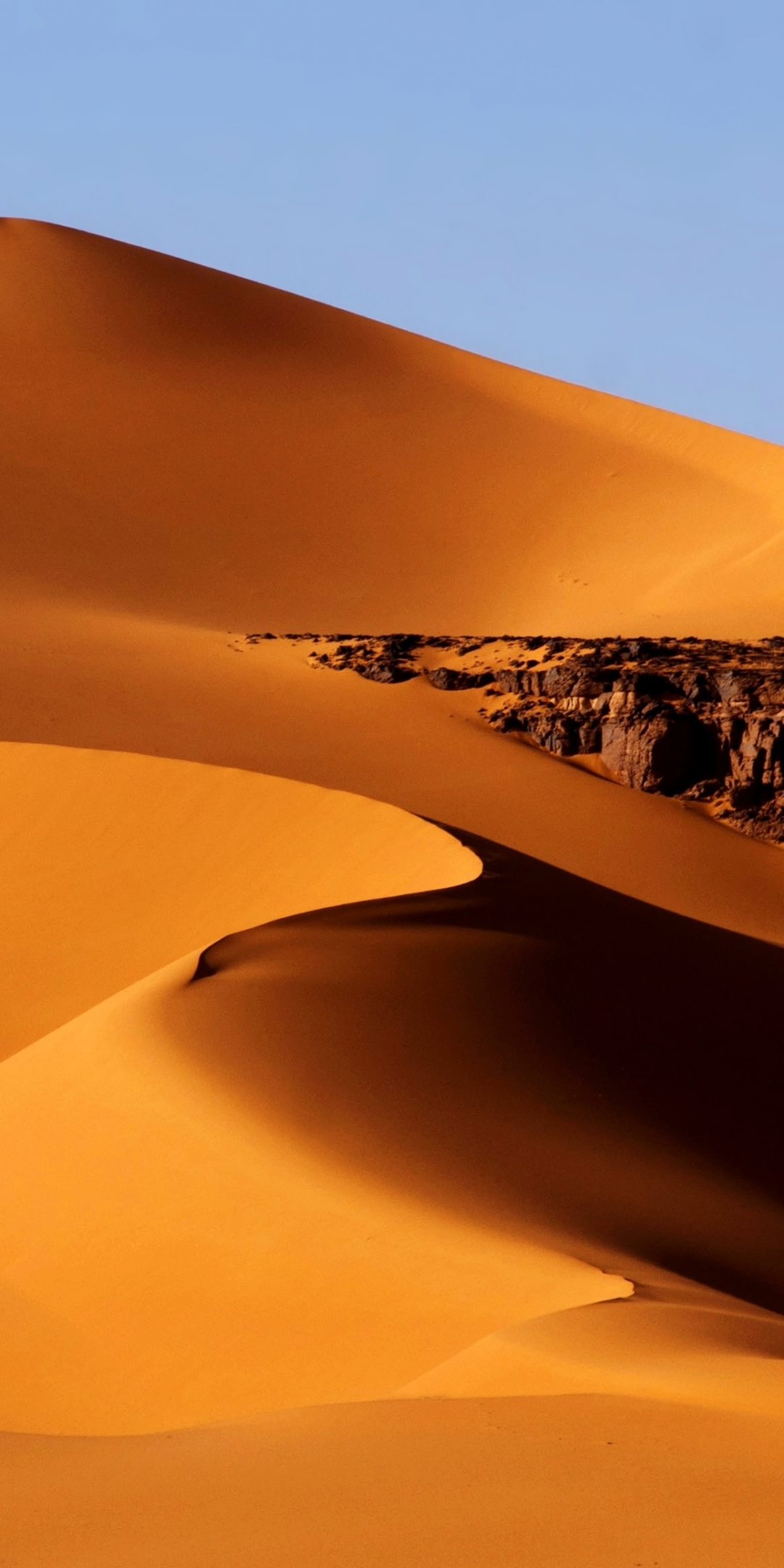Algeria, desert, dunes, sand, 1080x2160 wallpaper