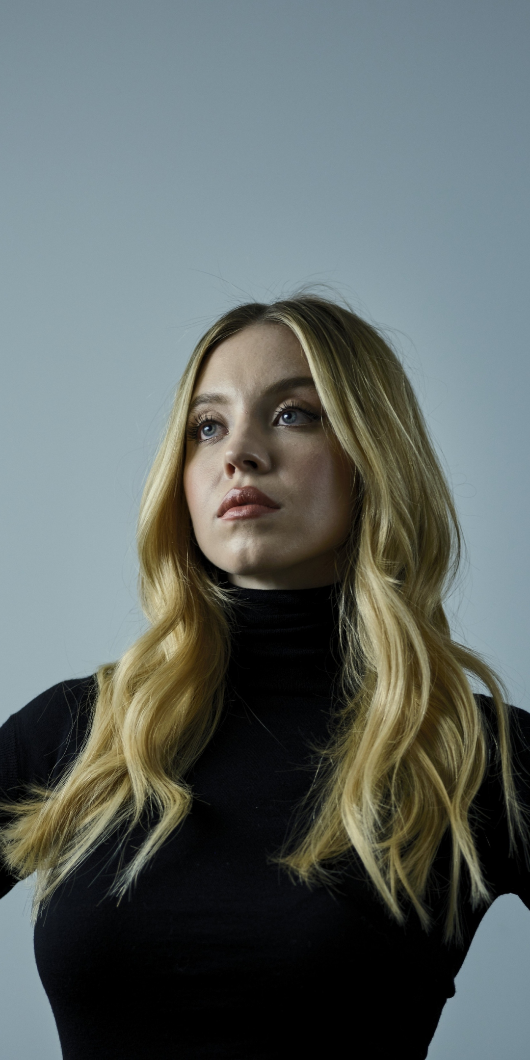 Sydney Sweeney, actress, blonde and beautiful, 2022, 1080x2160 wallpaper