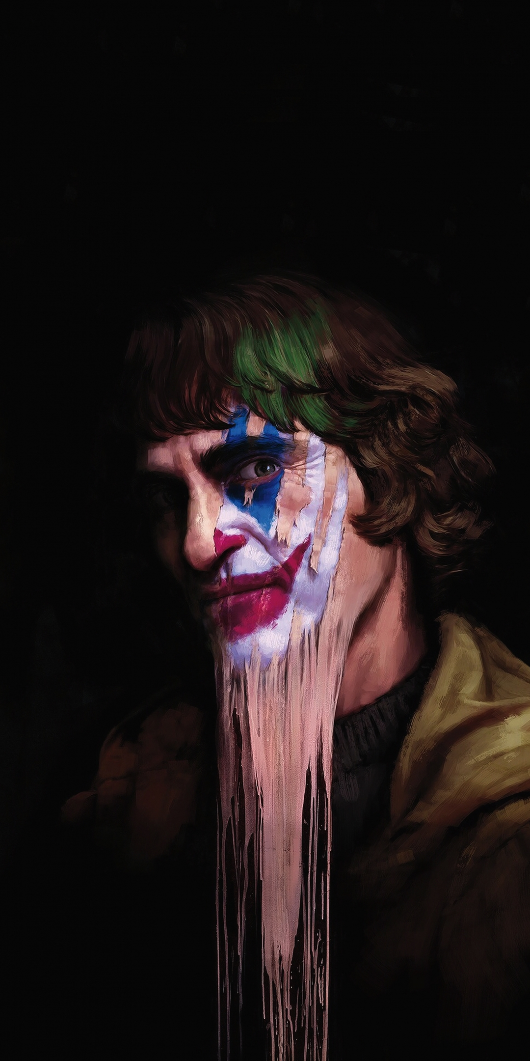2019 movie, Joker, Joaquin Phoenix, 1080x2160 wallpaper