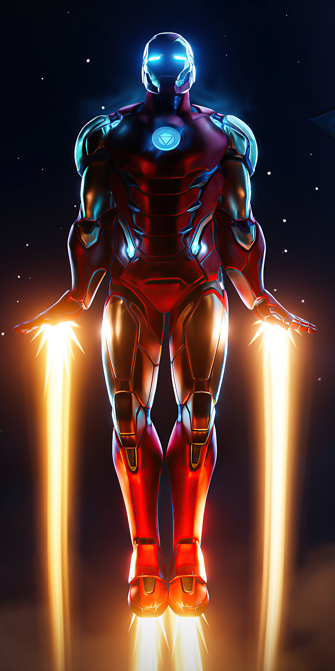 Iron man, Fortnite, 2020, 1080x2160 wallpaper
