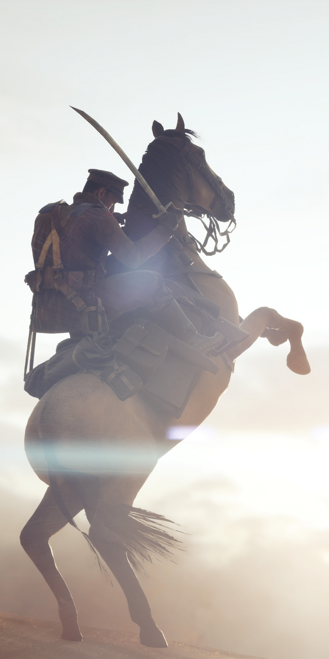 Battlefield 1, horse ride, soldier, 5k, 1080x2160 wallpaper