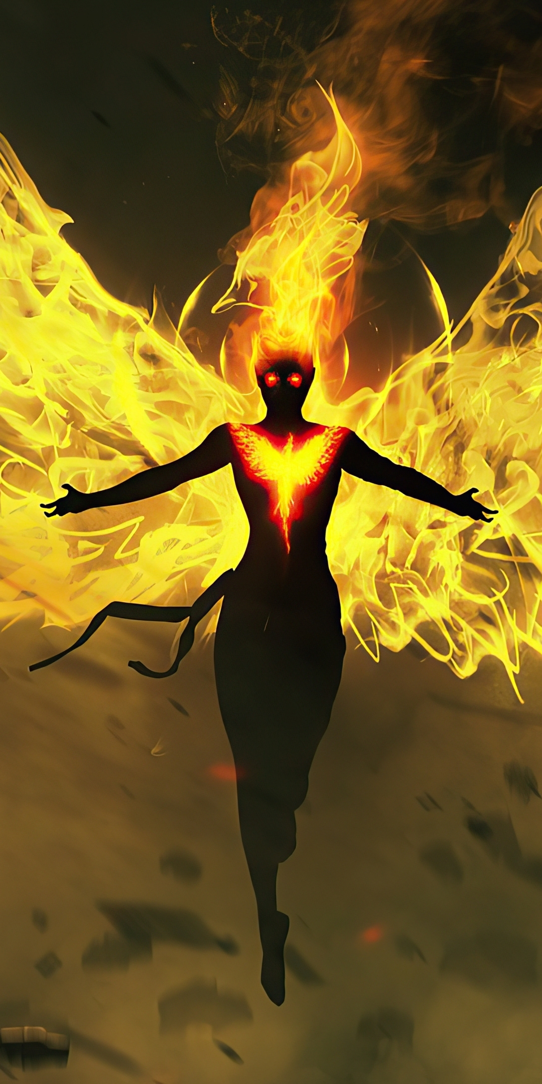 X-Men: Dark Phoenix, movie, artwork, 1080x2160 wallpaper