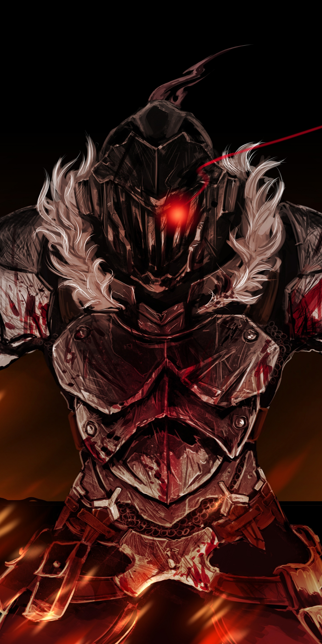 Warrior, anime, armour suit, Goblin Slayer, 1080x2160 wallpaper