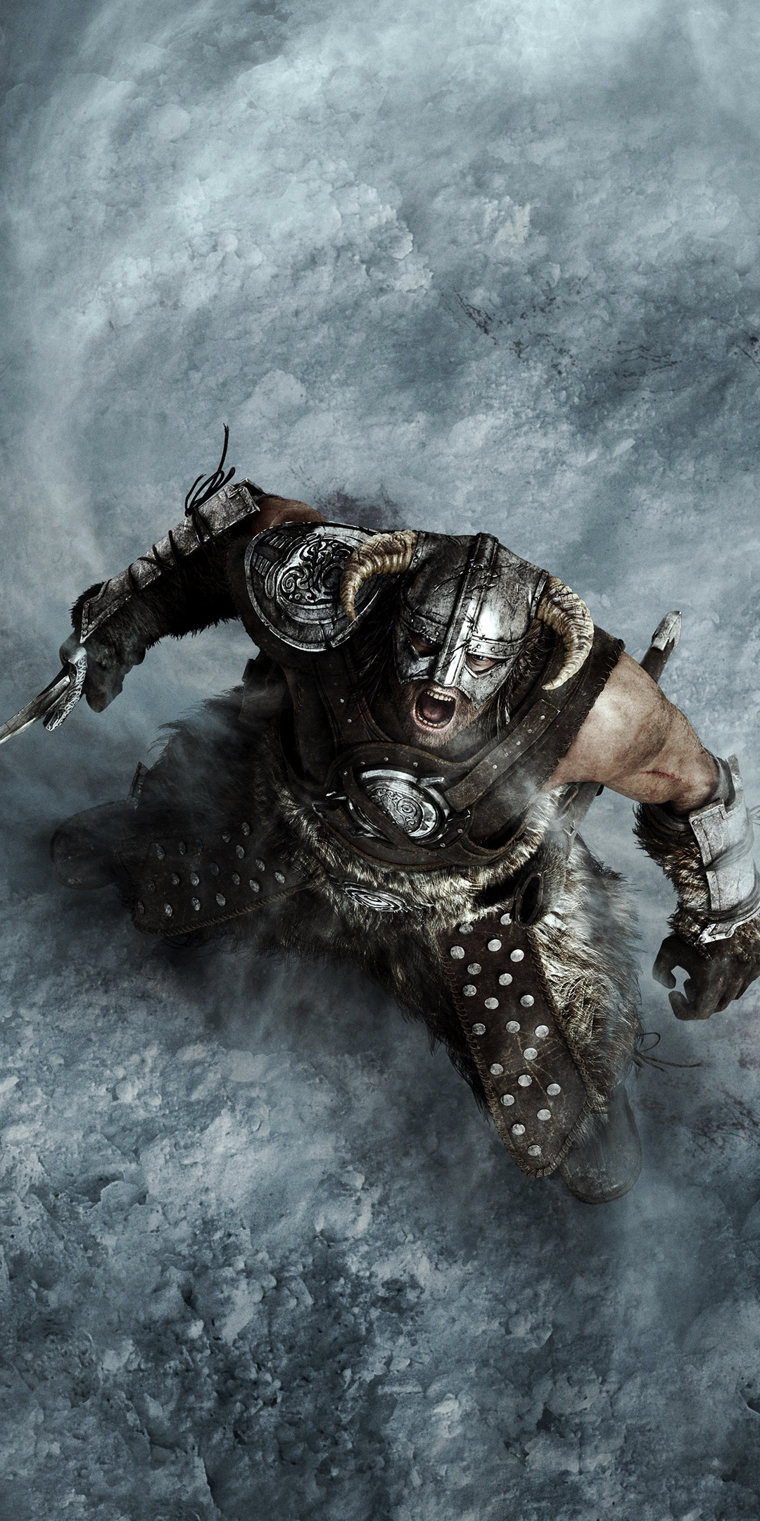 The Elder Scrolls V: Skyrim, warrior, video game, 1080x2160 wallpaper