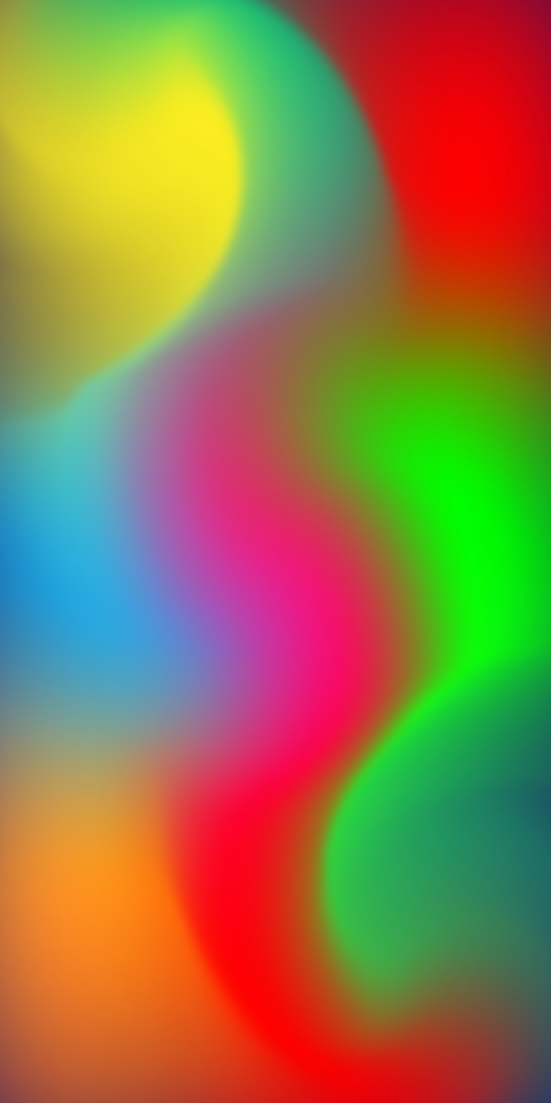 Gradient, colorful, blur, digital art, 1080x2160 wallpaper