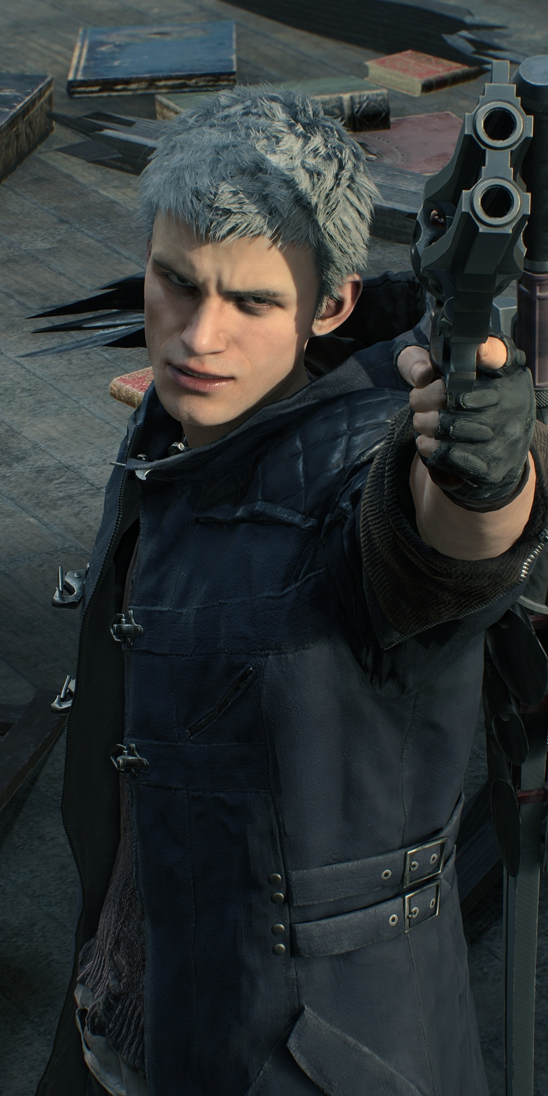 Devil May Cry 5, video game, Nero, 1080x2160 wallpaper