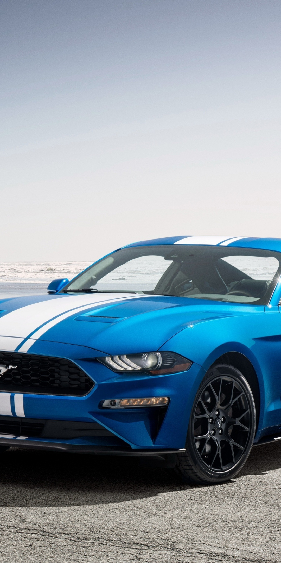 Ford Mustang EcoBoost Performance Pack 1, 2018, 1080x2160 wallpaper