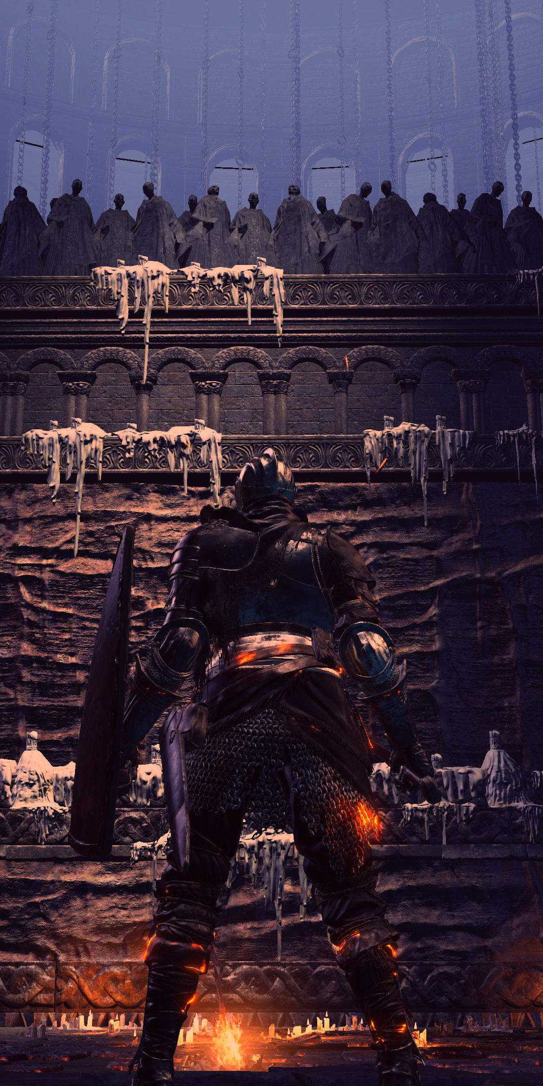 Warrior, video game, Dark Souls, 1080x2160 wallpaper