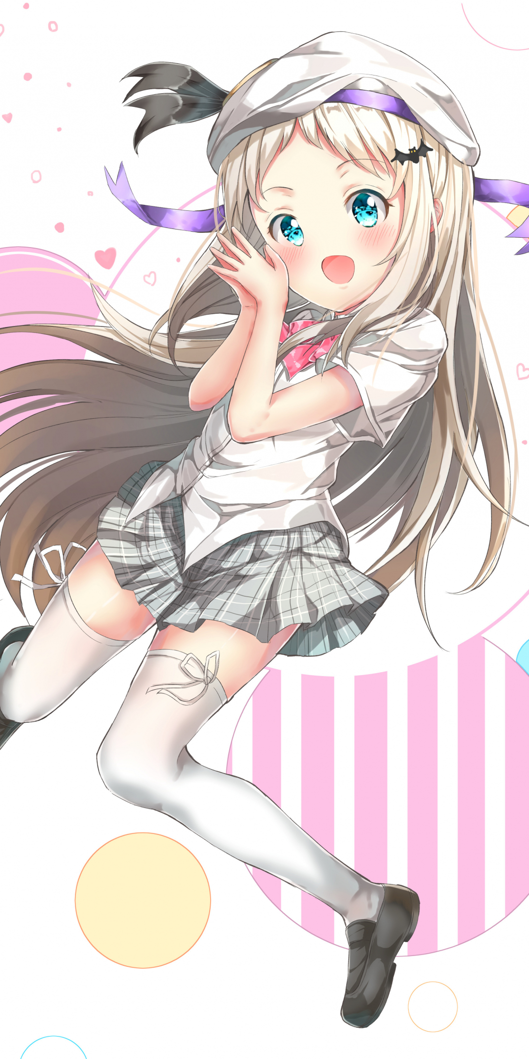 Kudryavka Noumi, Little Busters!, cute anime girl, 1080x2160 wallpaper