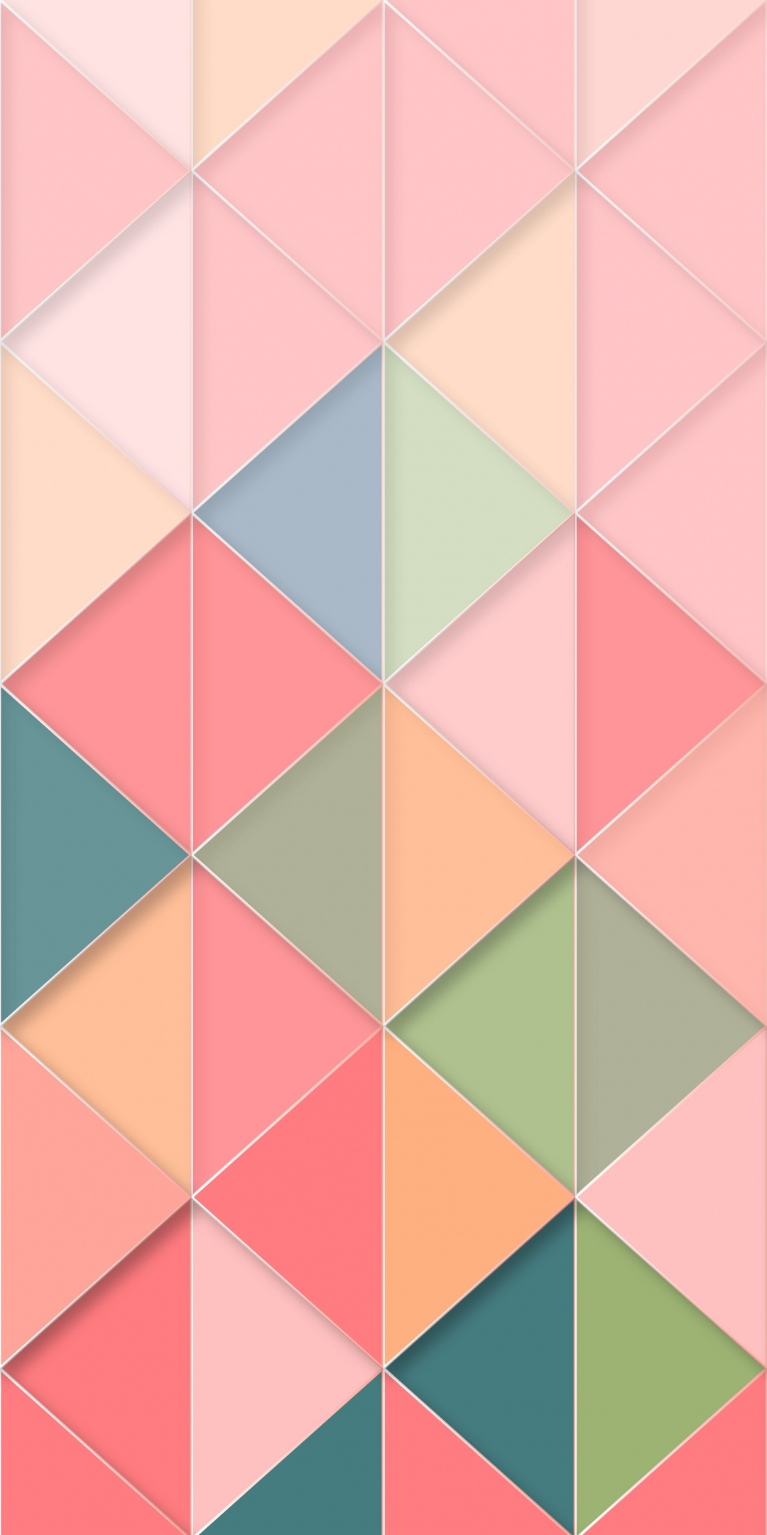Triangles, geometric, abstract, pattern, 1080x2160 wallpaper