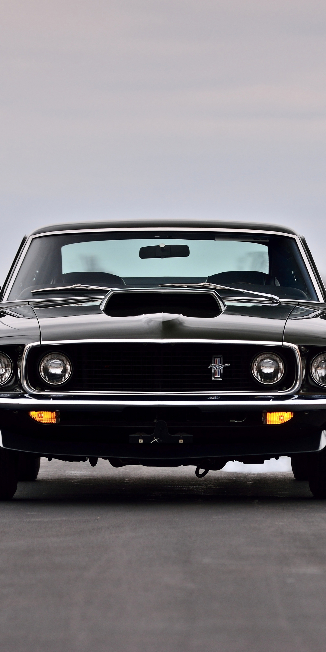 Ford Mustang Boss 429 Fastback, 1969, muscle car, 1080x2160 wallpaper