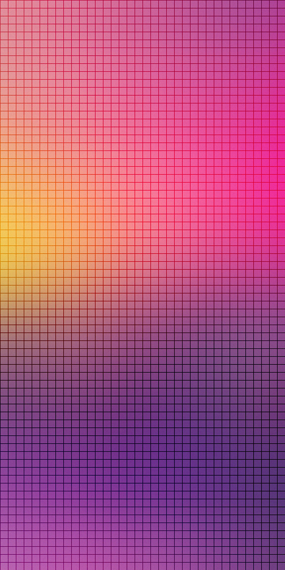 Colorful, grid, lines, gradient, 1080x2160 wallpaper