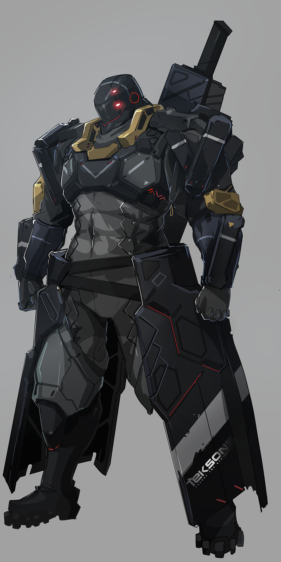 Armour Suit, Armored gull, anime, 1080x2160 wallpaper