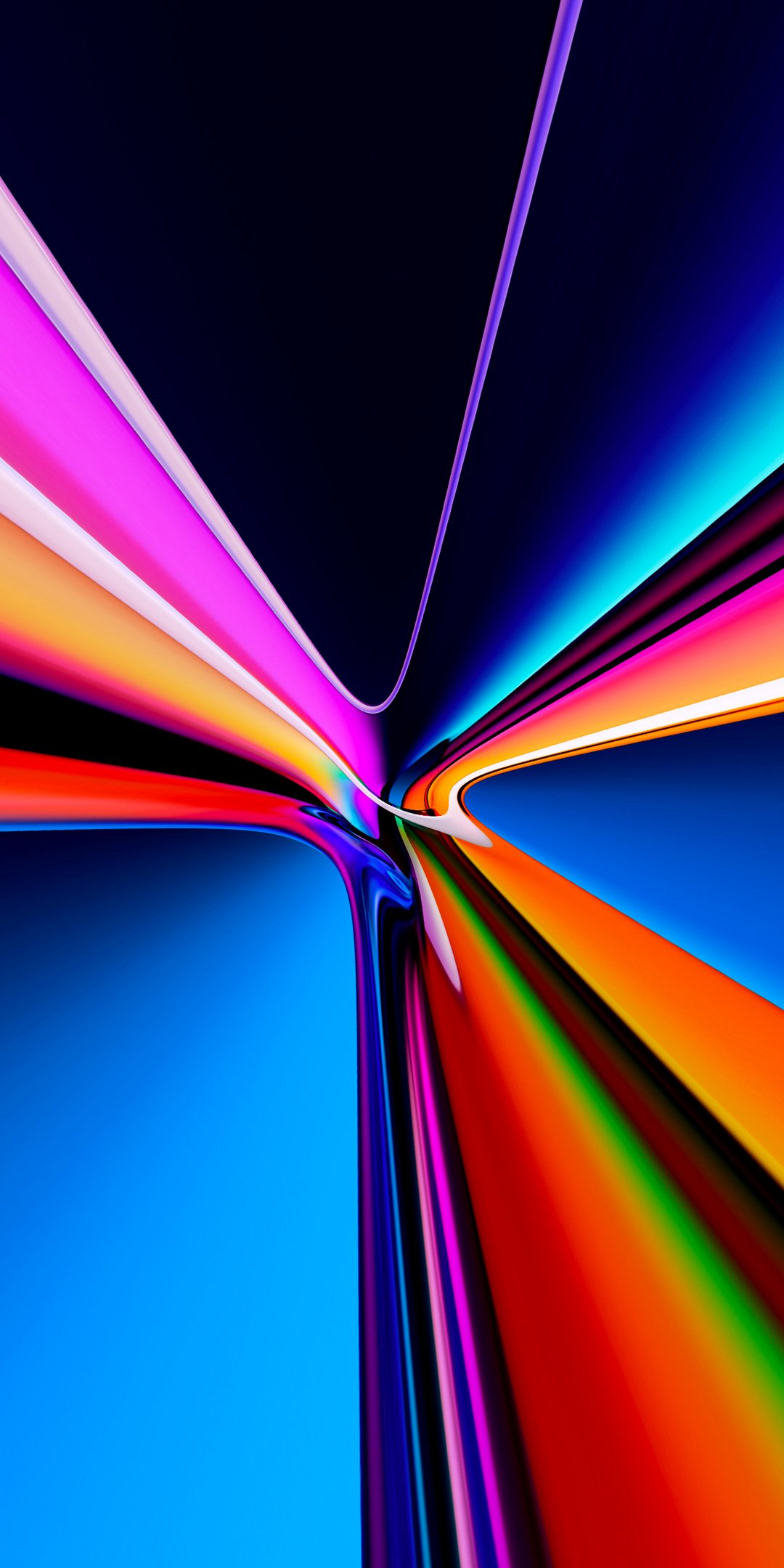 Stripes, colorful, abstract, 1080x2160 wallpaper